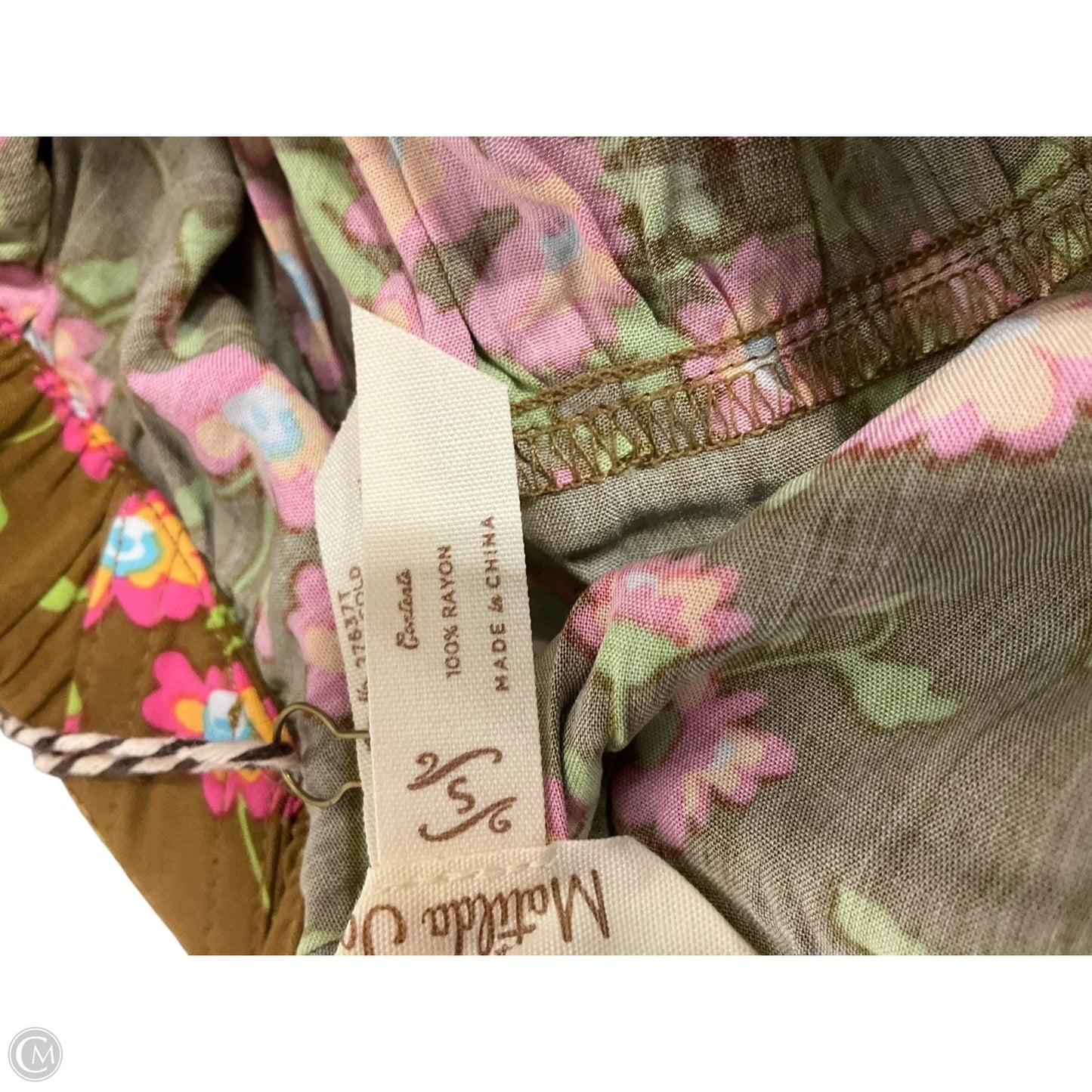 Top Sleeveless By Matilda Jane In Green, Size: S