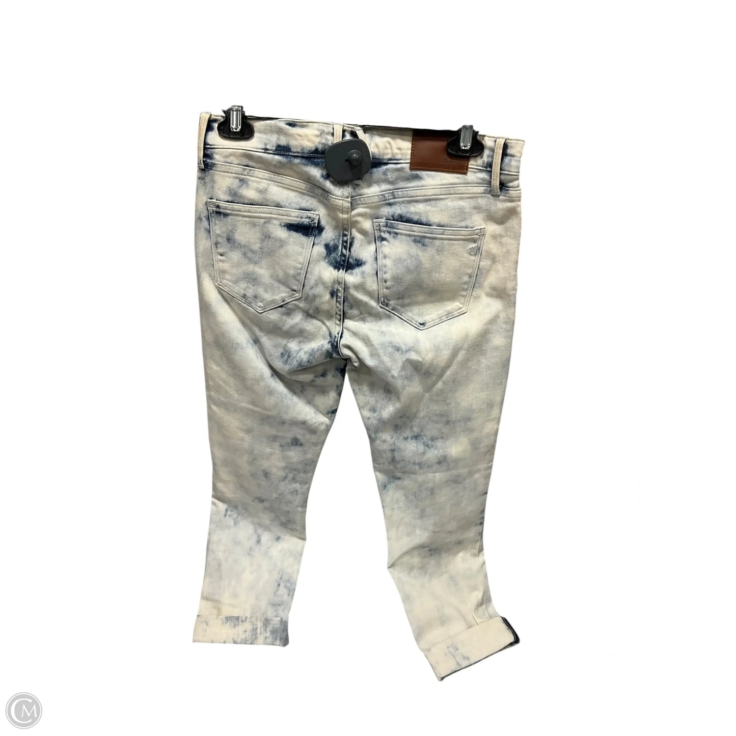 Capris By Madewell In Blue & White, Size: 4