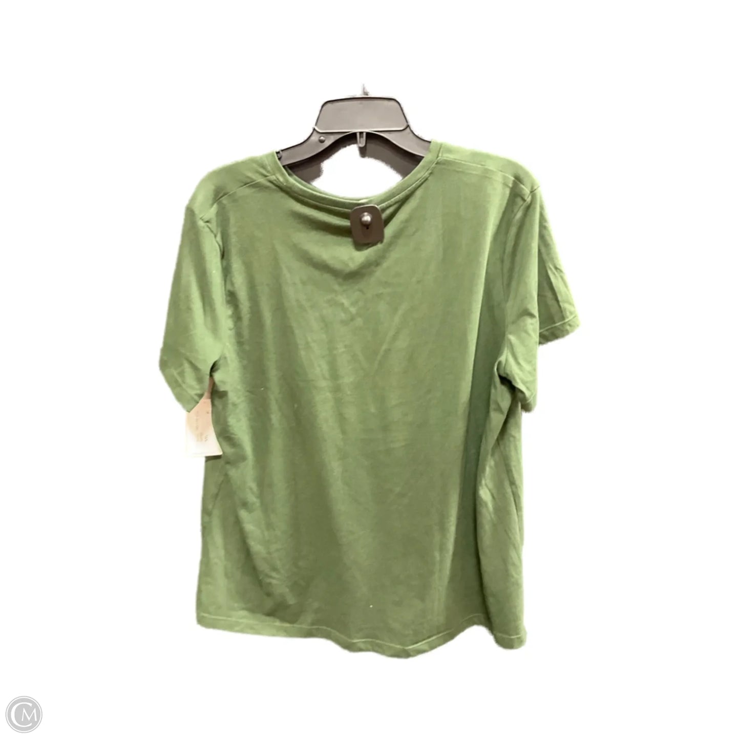 Athletic Top Short Sleeve By Xersion In Green, Size: Xxl