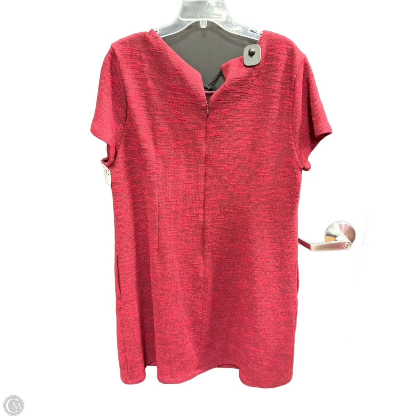 Dress Casual Midi By Loft In Red, Size: 22