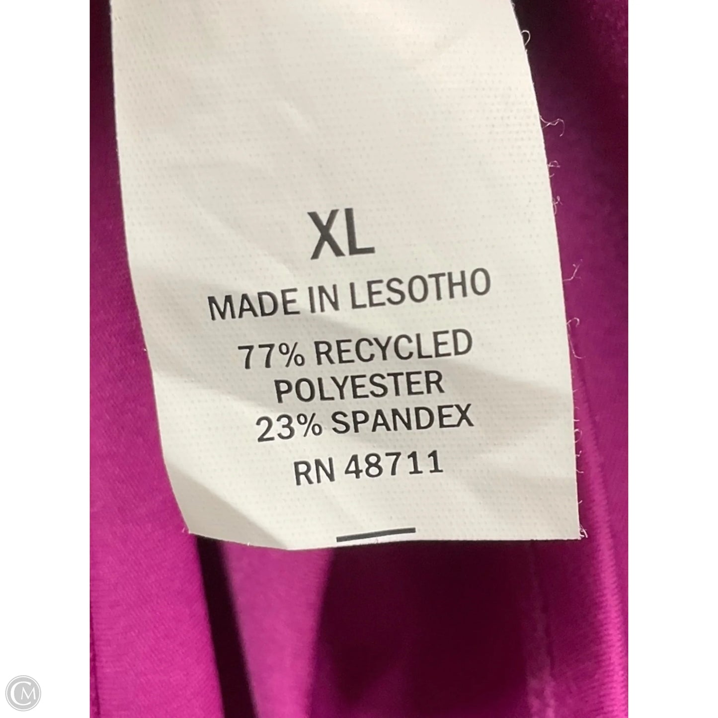 Athletic Top Long Sleeve Crewneck By Clothes Mentor In Pink, Size: Xl