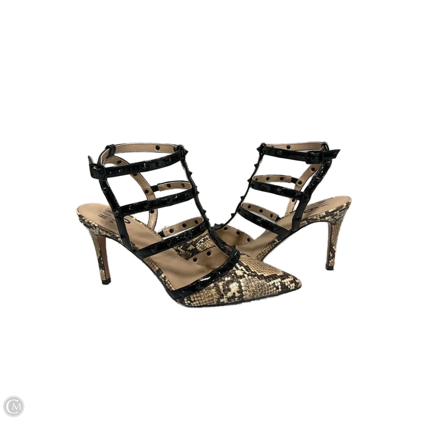 Shoes Heels Stiletto By Mix No 6 In Snakeskin Print, Size: 8