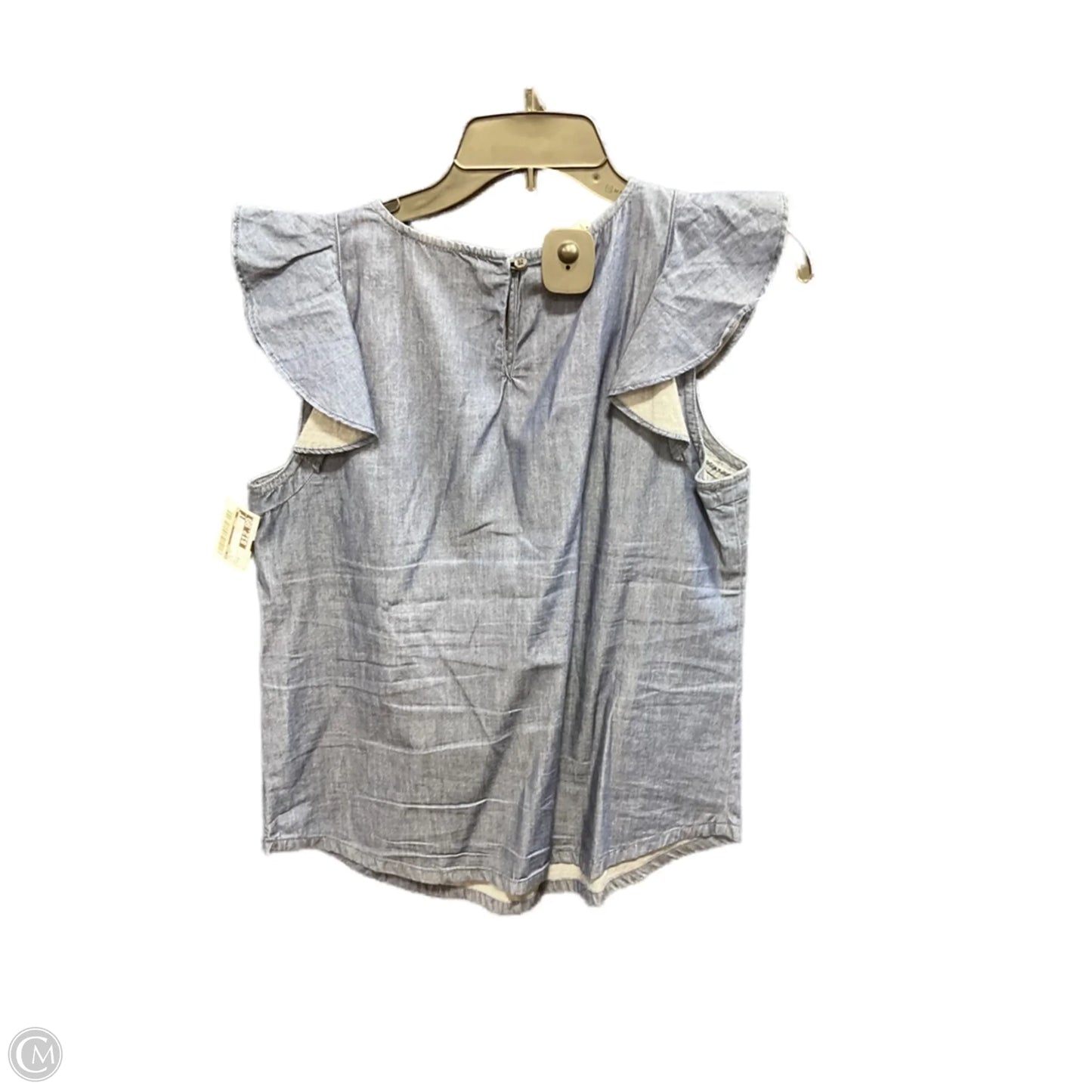 Top Short Sleeve By J. Crew In Blue, Size: 4