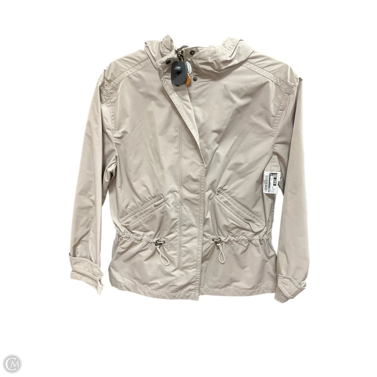 Jacket Designer By Coach In Tan, Size: Xs