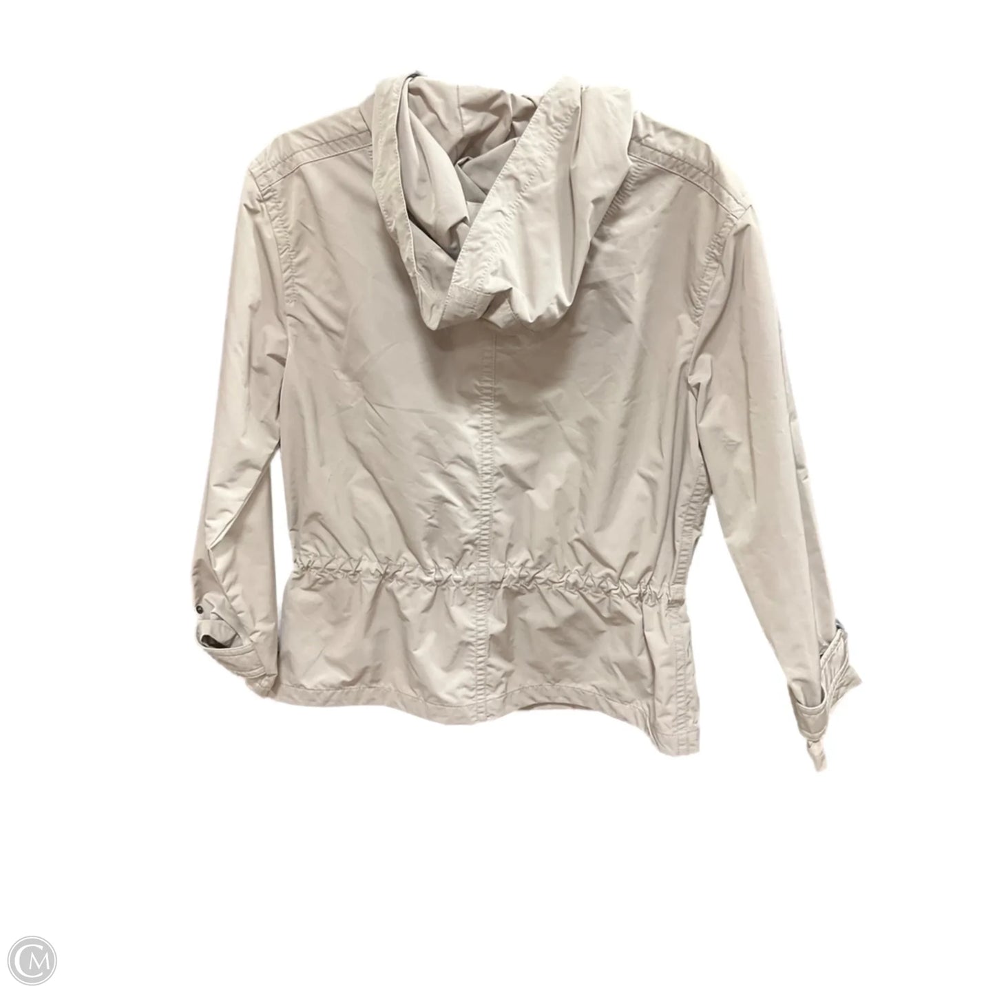 Jacket Designer By Coach In Tan, Size: Xs