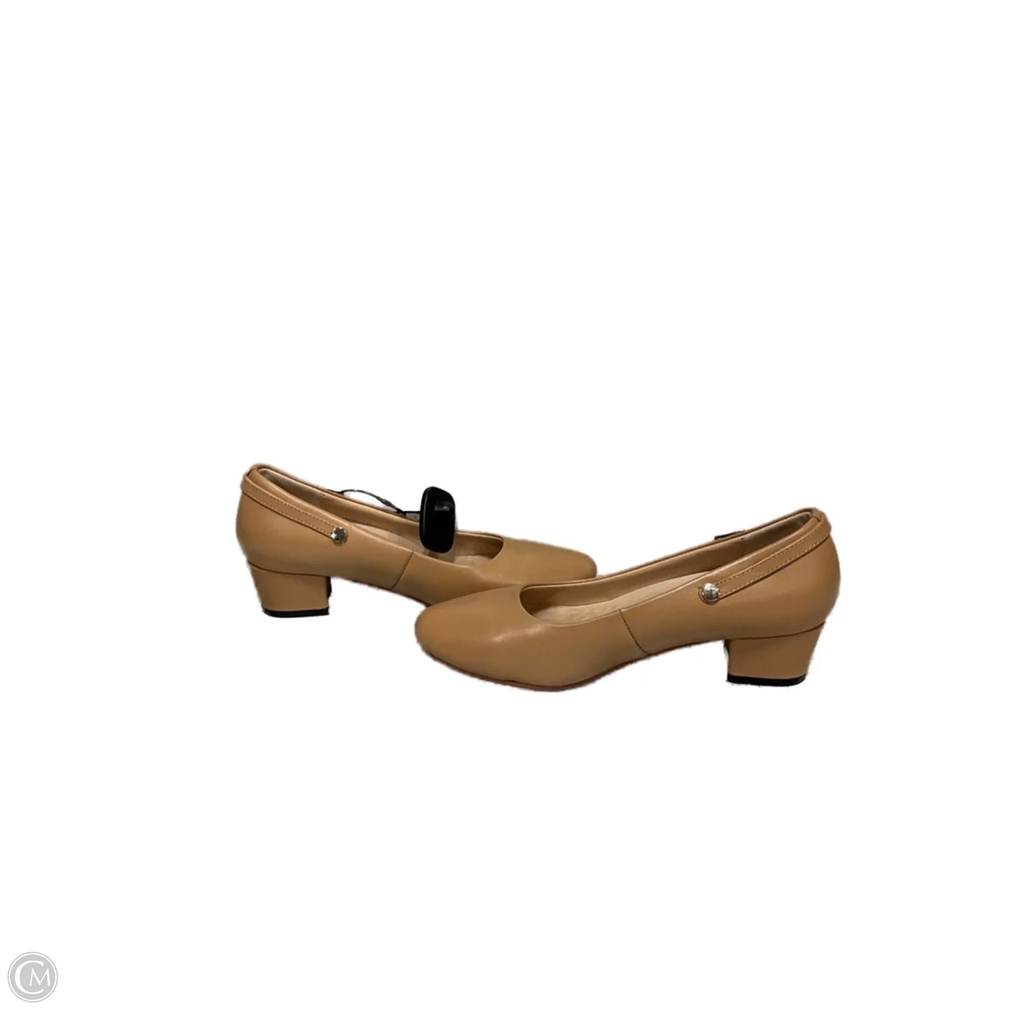 Shoes Heels Block By Clothes Mentor In Tan, Size: 8