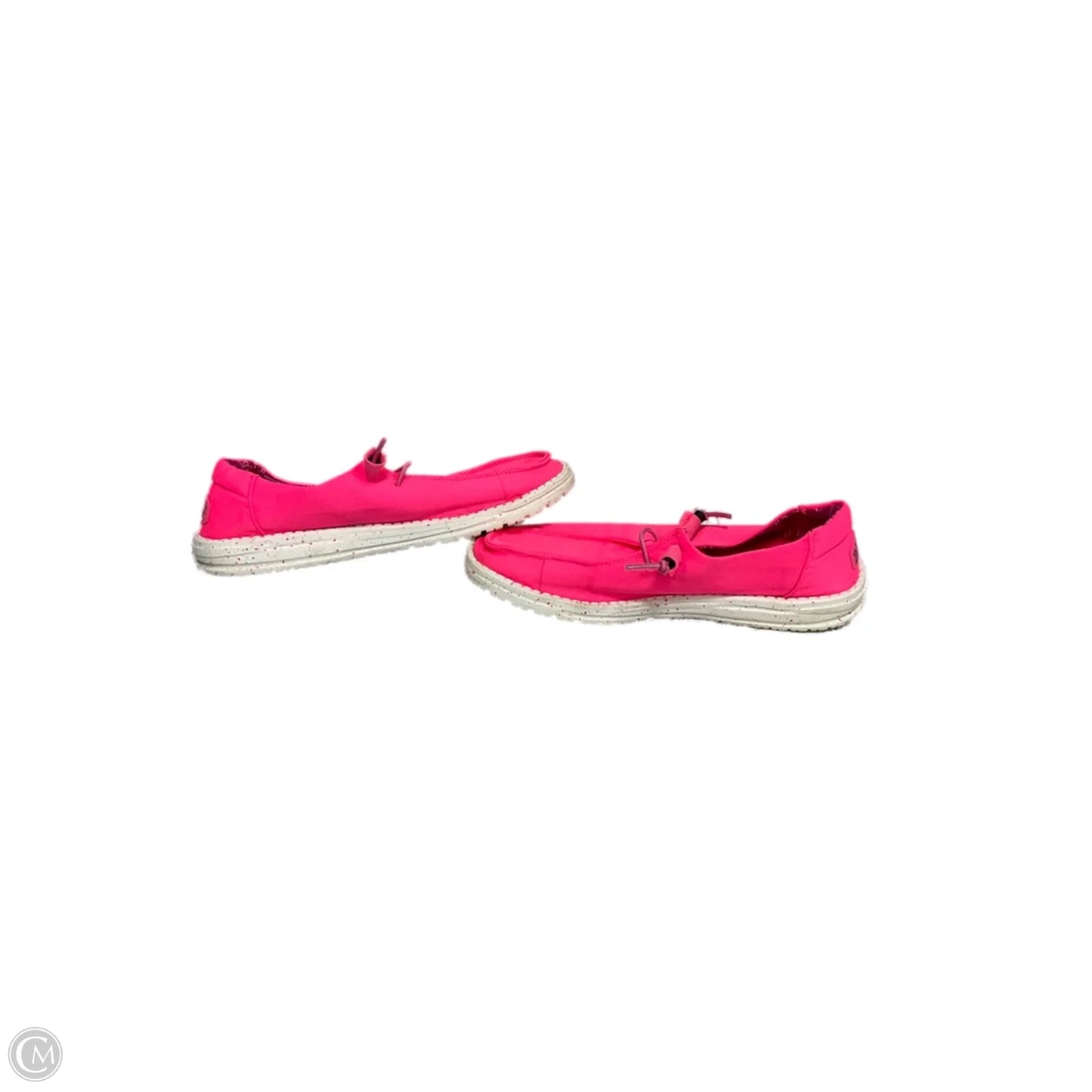 Shoes Flats By Hey Dude In Pink, Size: 8