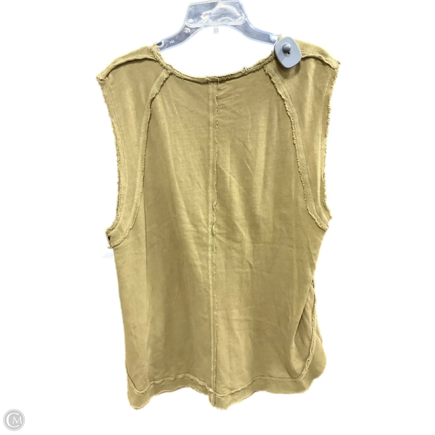 Top Sleeveless By Free People In Green, Size: S
