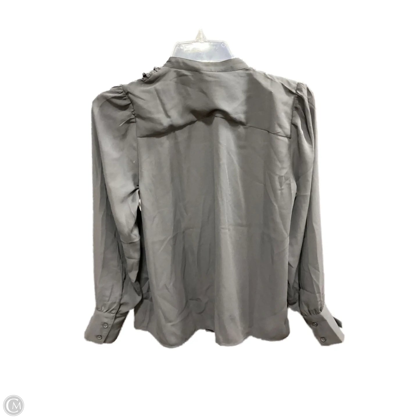 Top Long Sleeve By Ann Taylor In Black, Size: S