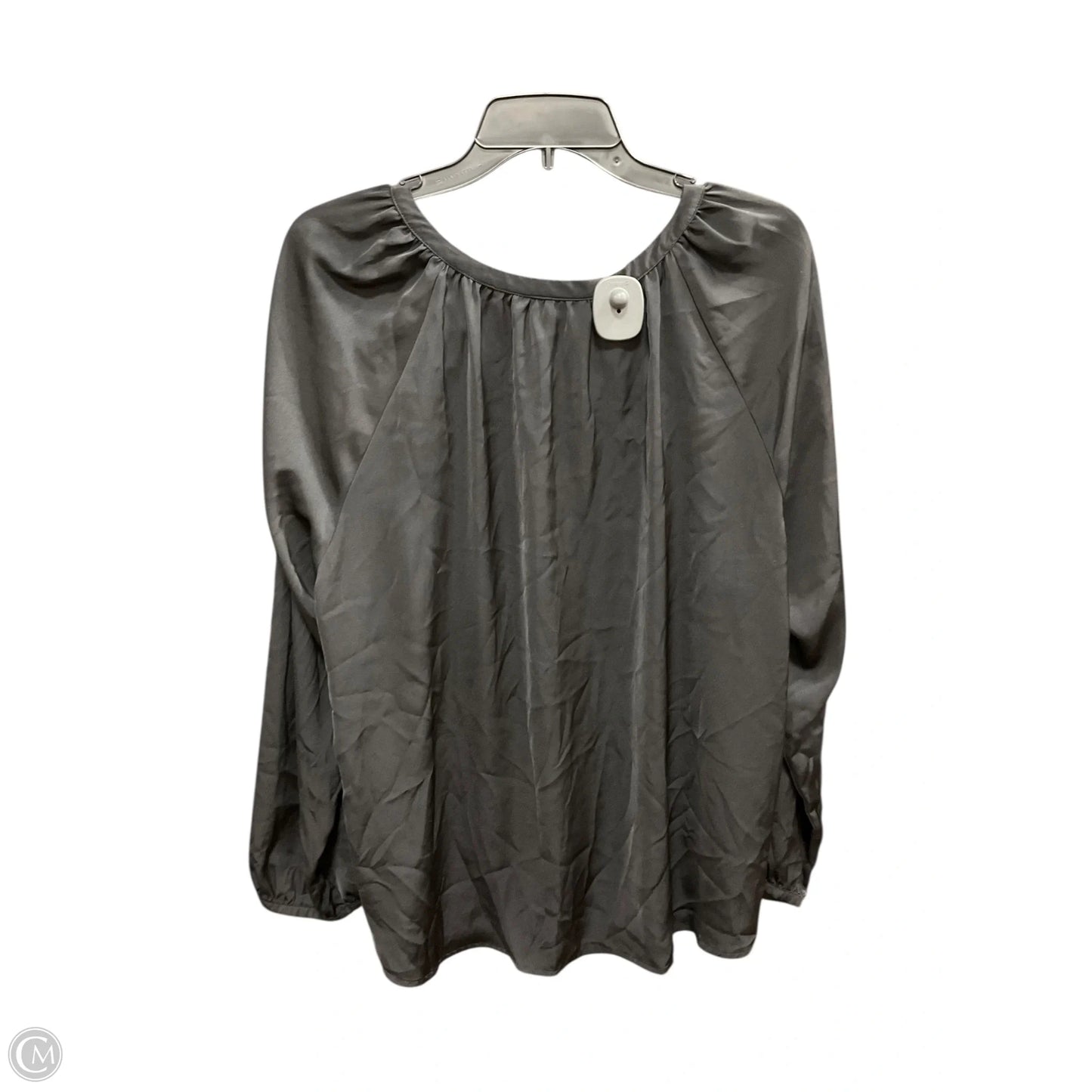 Top Long Sleeve By Apt 9 In Black, Size: 1x