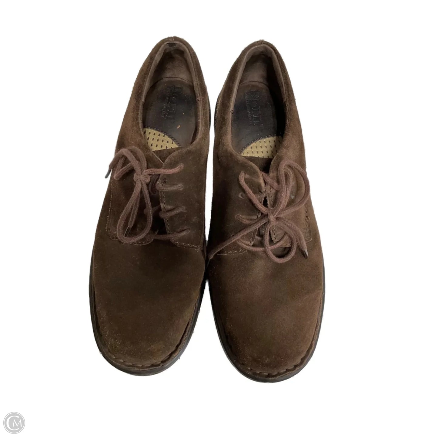 Shoes Flats By Born In Brown, Size: 8