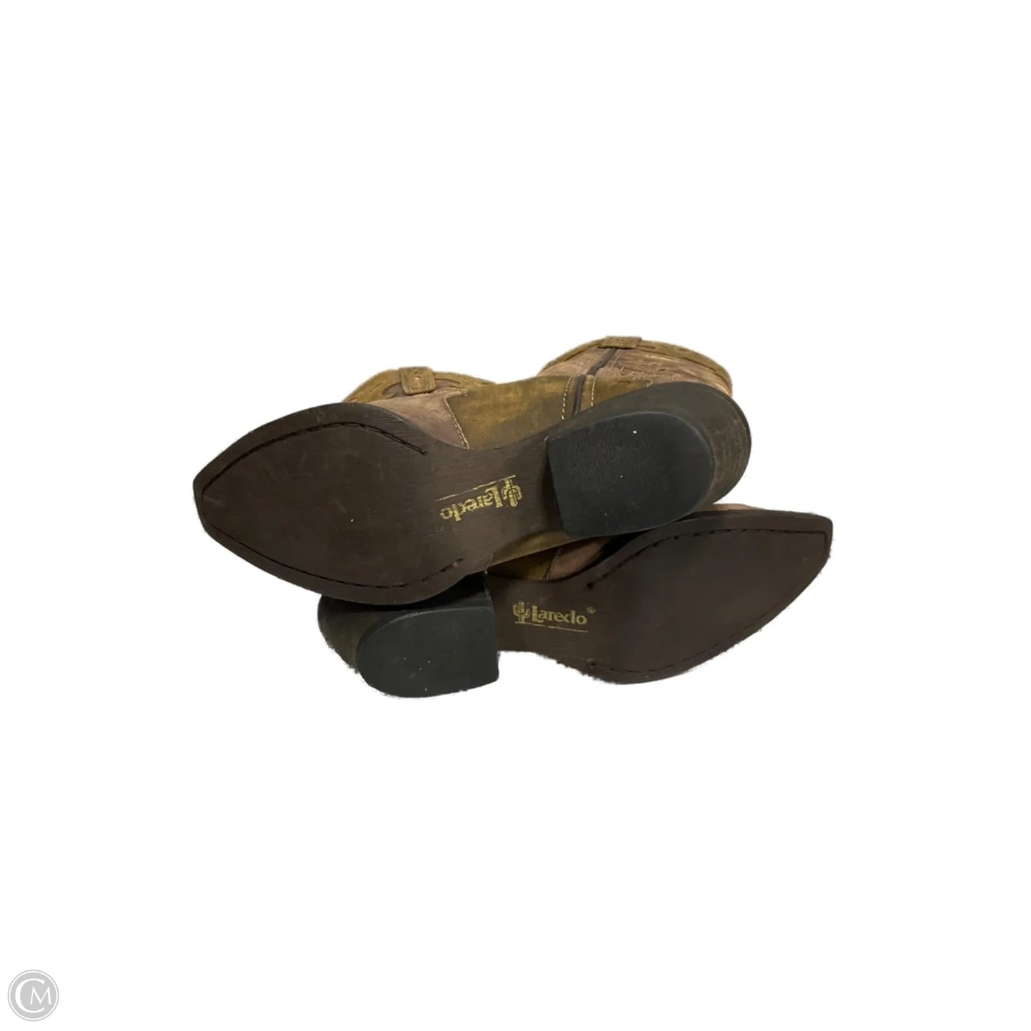 Boots Western By Laredo In Brown & Cream, Size: 6