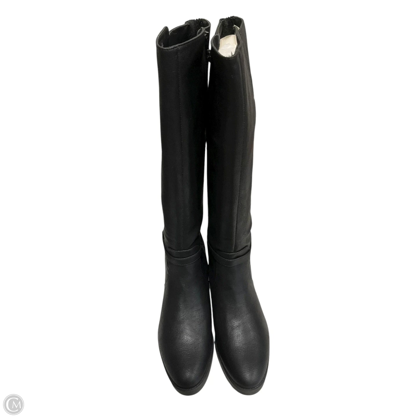 Boots Knee Flats By Life Stride In Black, Size: 11
