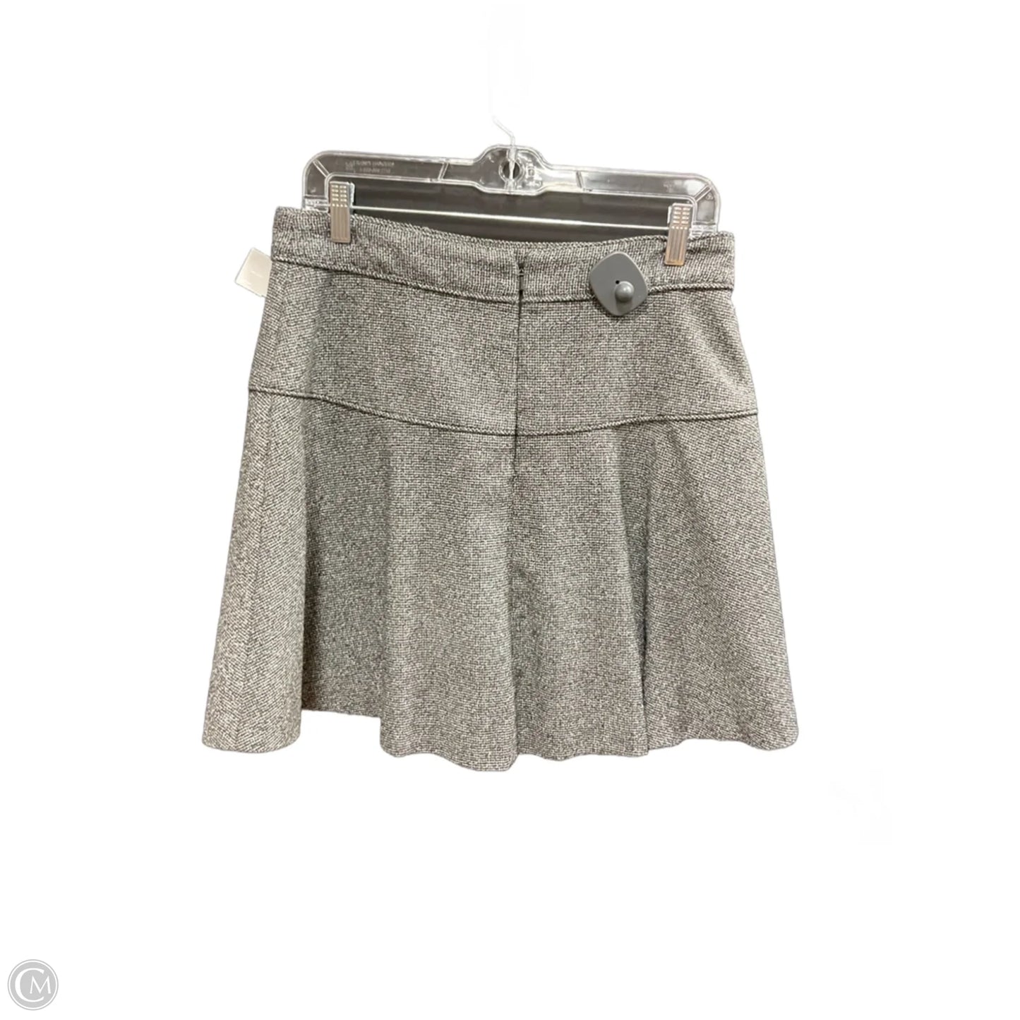 Skirt Midi By Banana Republic In Black & White, Size: 6