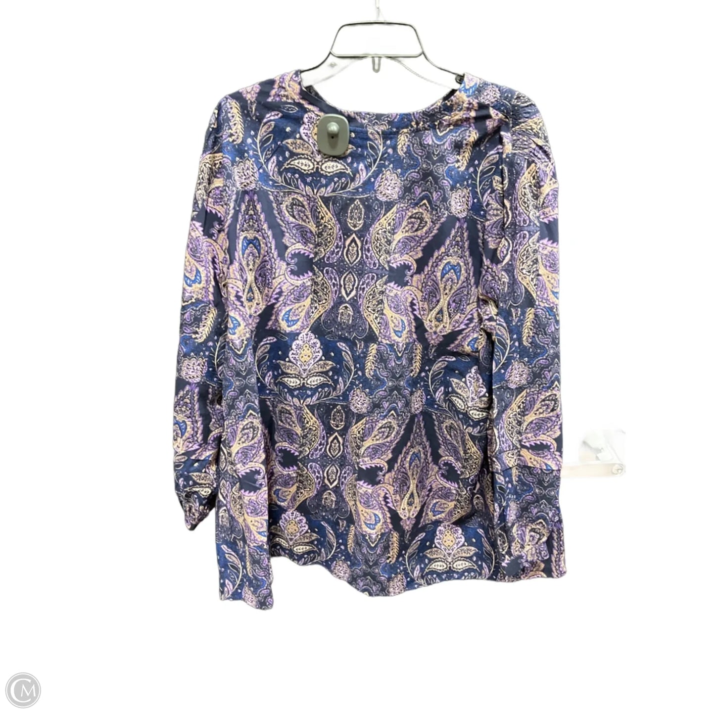 Top Long Sleeve By Lane Bryant In Purple, Size: 18