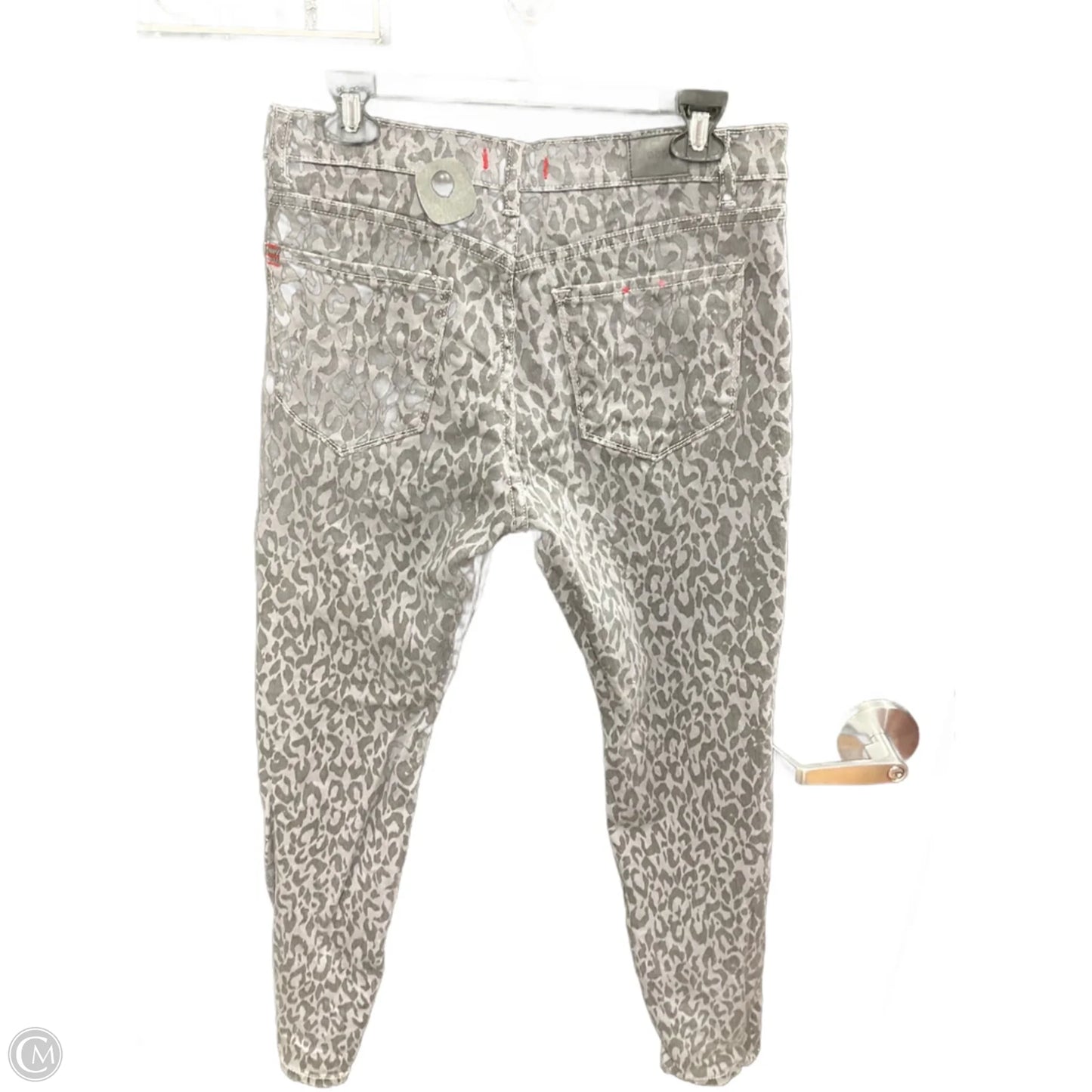 Jeans Straight By Bdg In Leopard Print, Size: 10