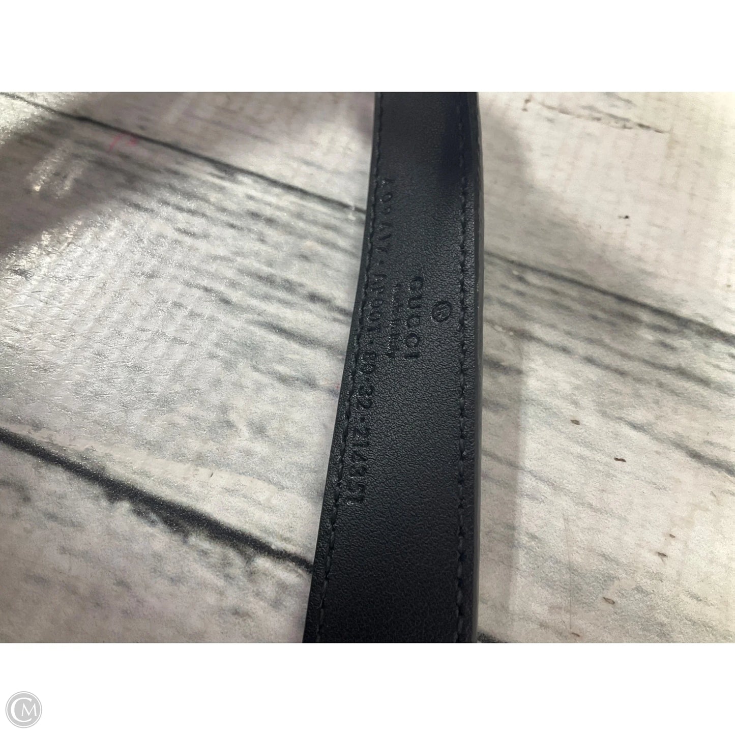 Belt Luxury Designer By Gucci, Size: Small