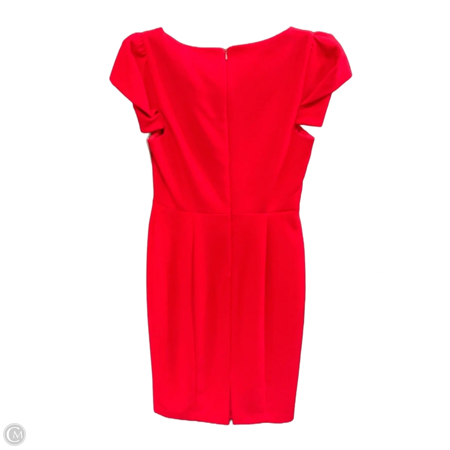 Dress Casual Midi By Black Halo In Red, Size: 8