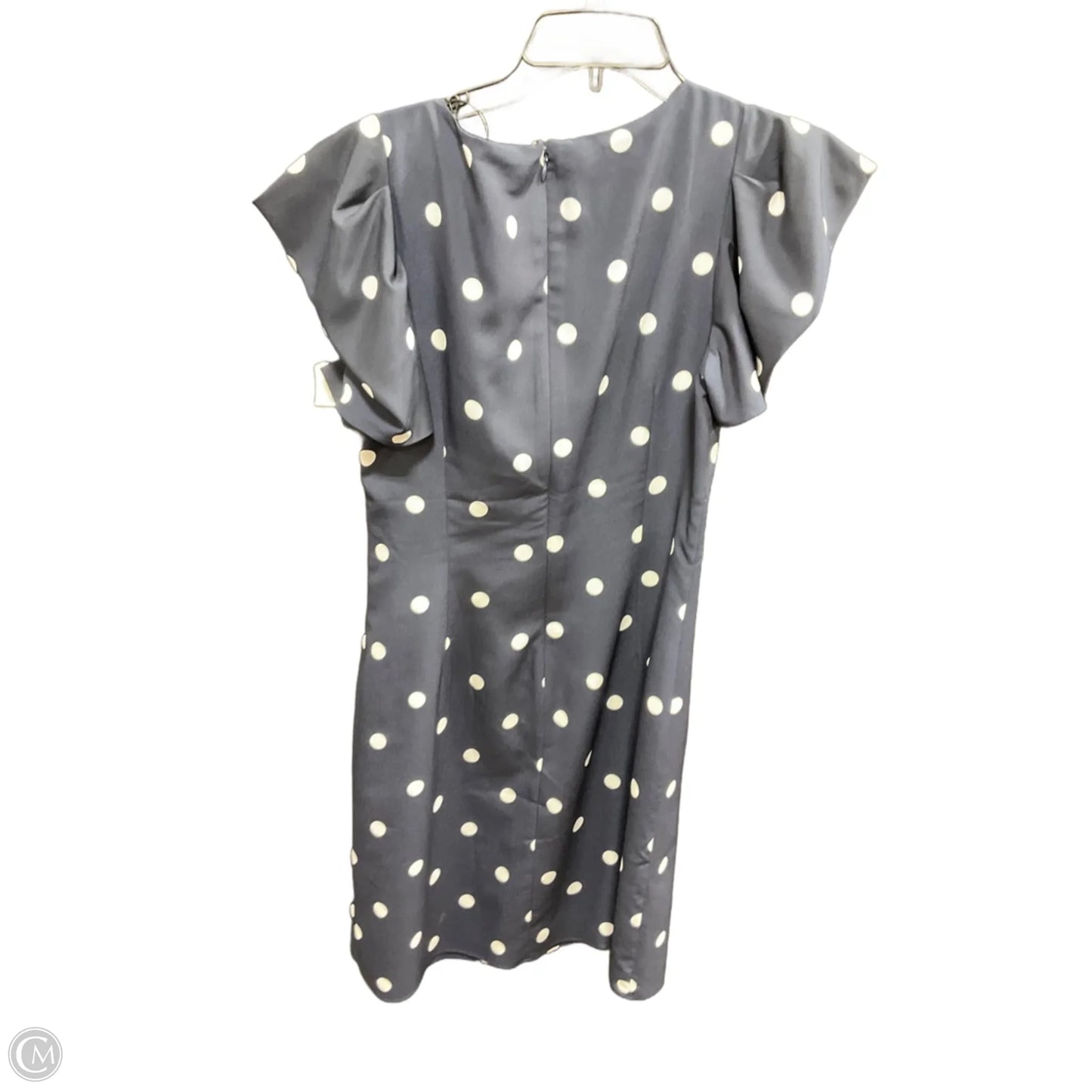 Dress Casual Midi By Banana Republic In Polkadot Pattern, Size: 6