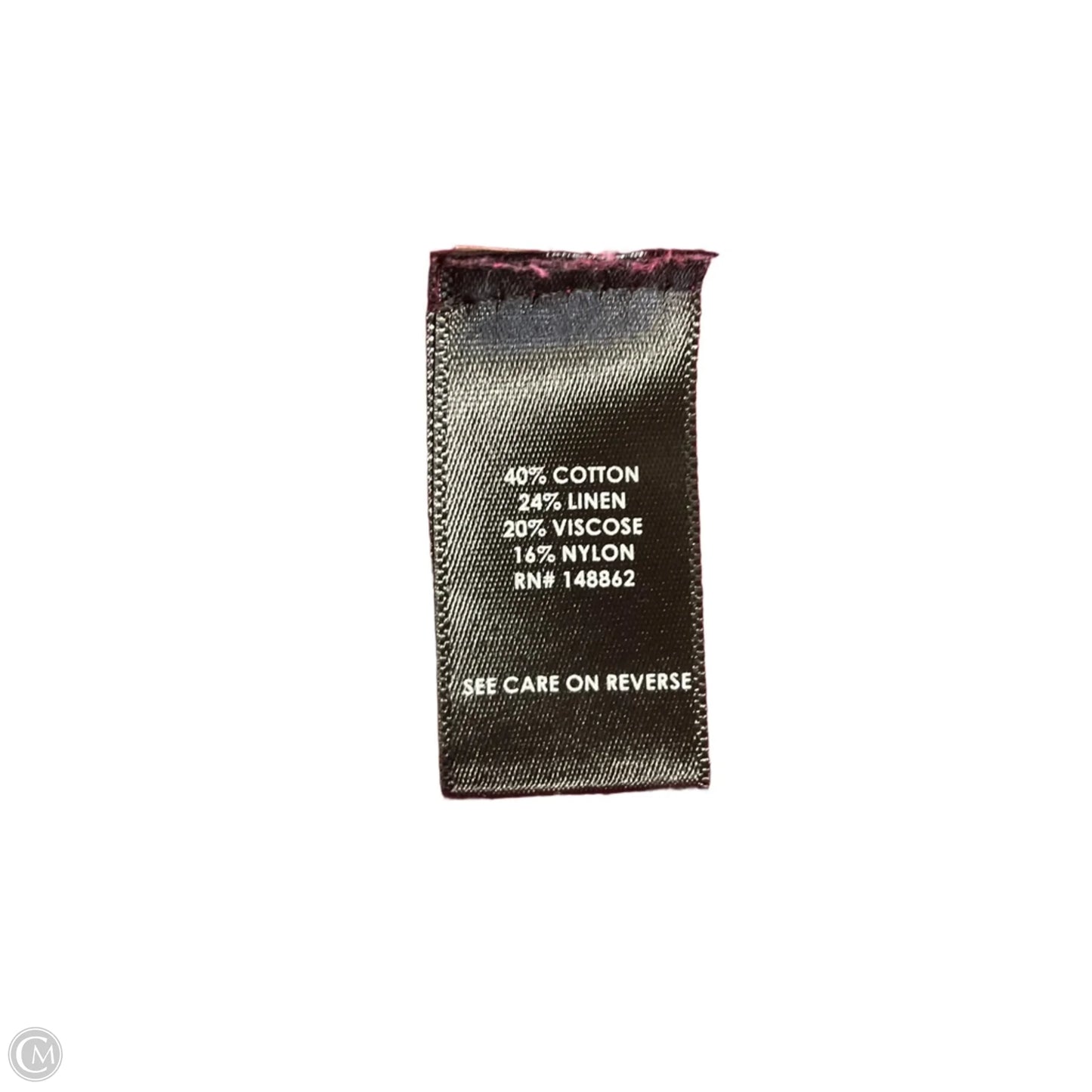 Top 3/4 Sleeve Basic By Torrid In Pink, Size: 1x