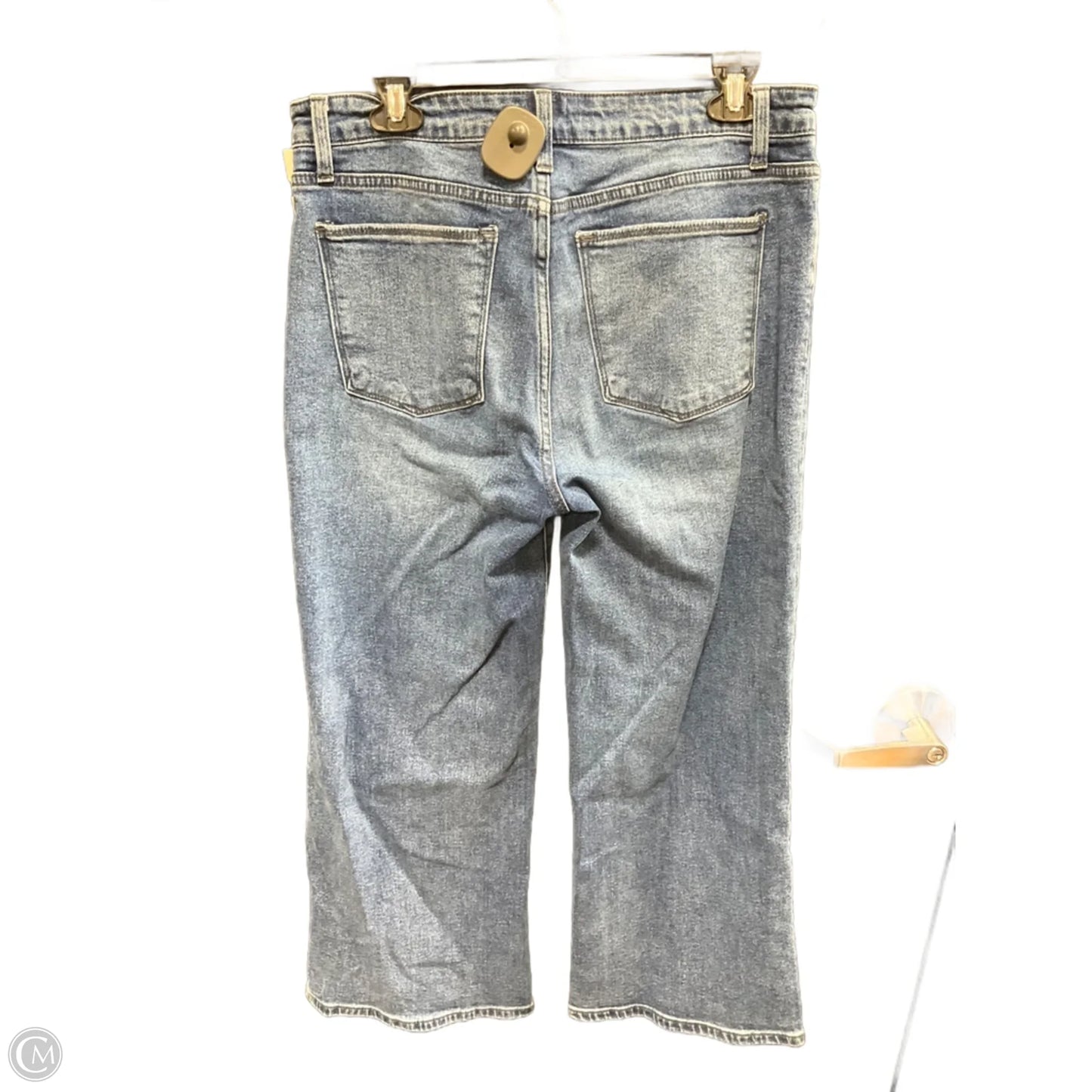 Jeans Wide Leg By Cmb In Blue, Size: 8