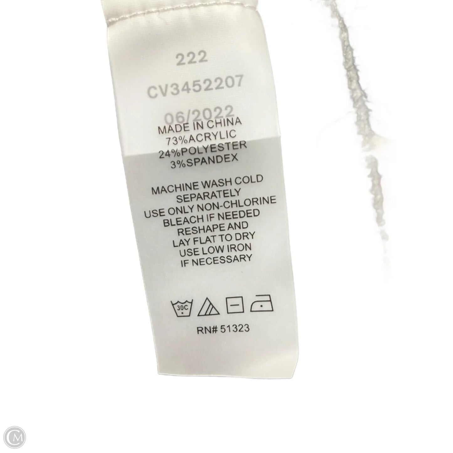 Sweater Cardigan By Vince Camuto In Black & Tan, Size: M