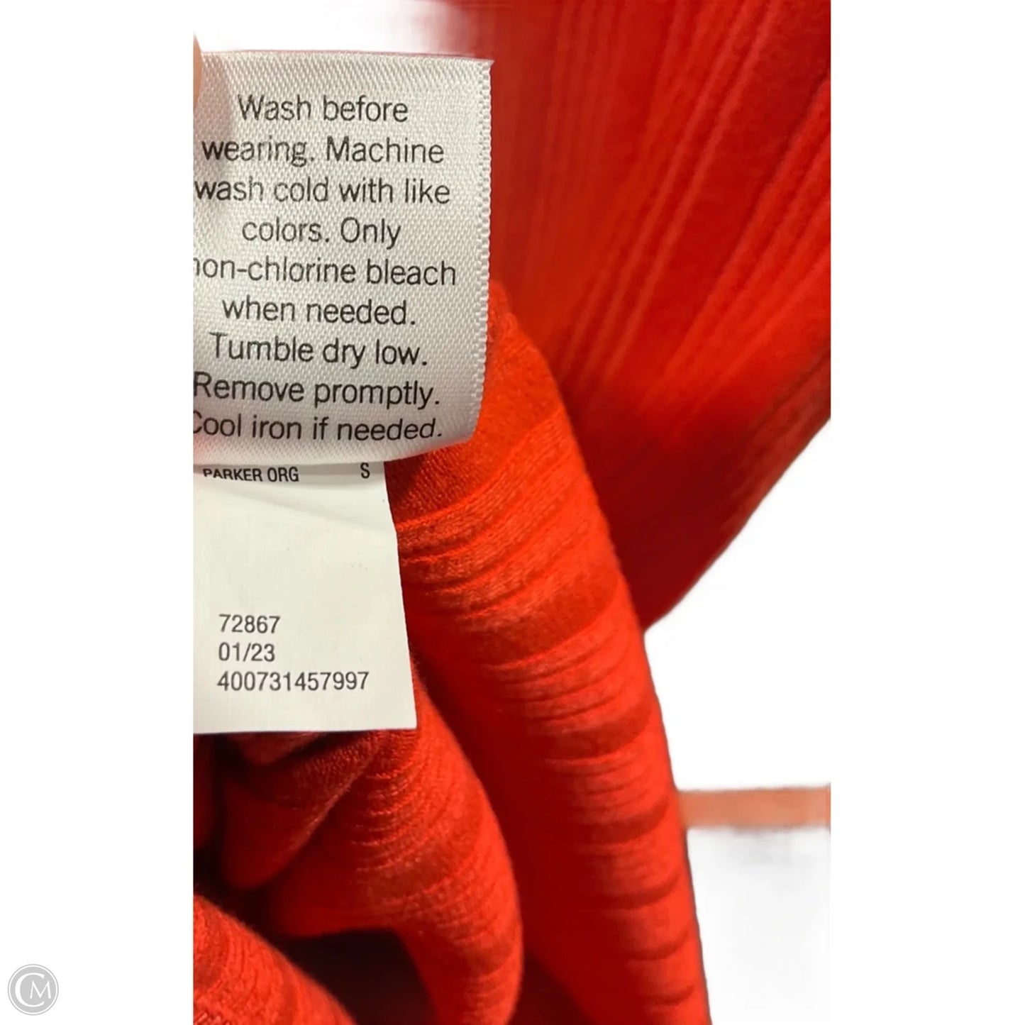 Dress Casual Midi By Nine West Apparel In Orange, Size: S