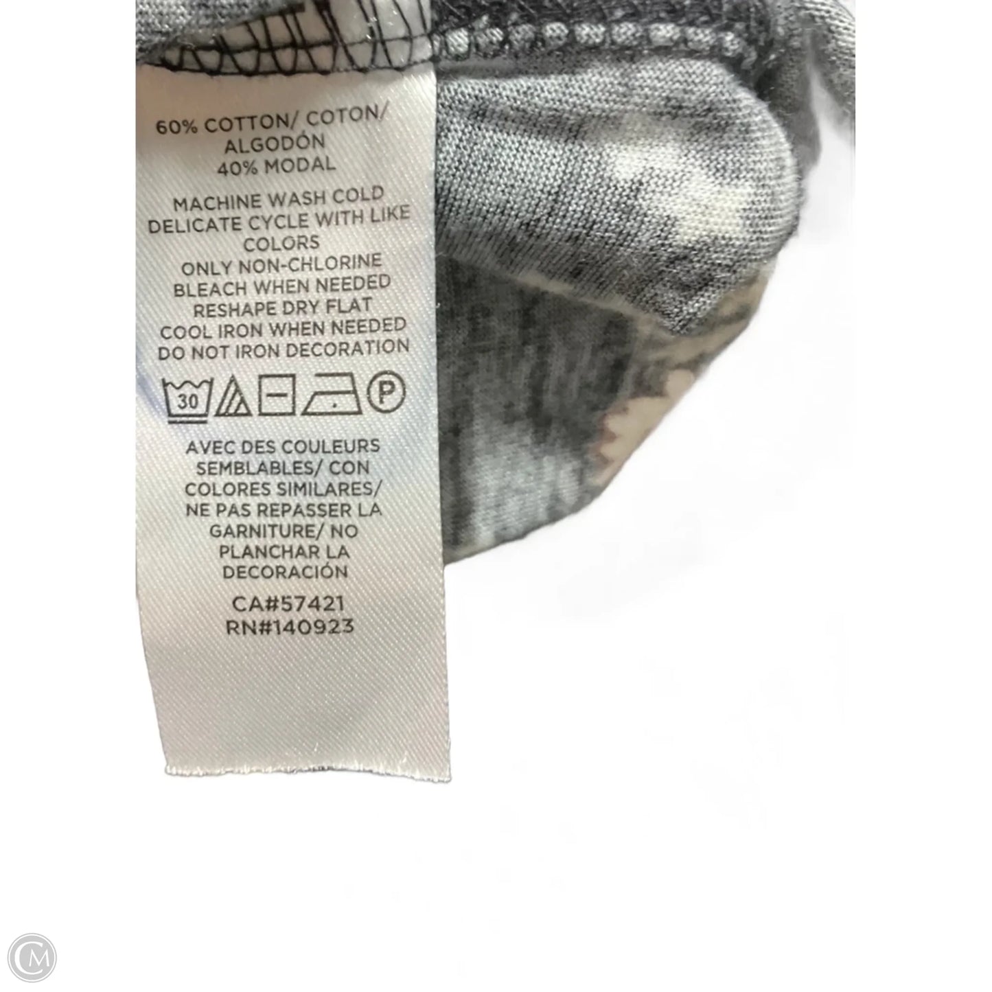 Top Long Sleeve By Loft In Floral Print, Size: M