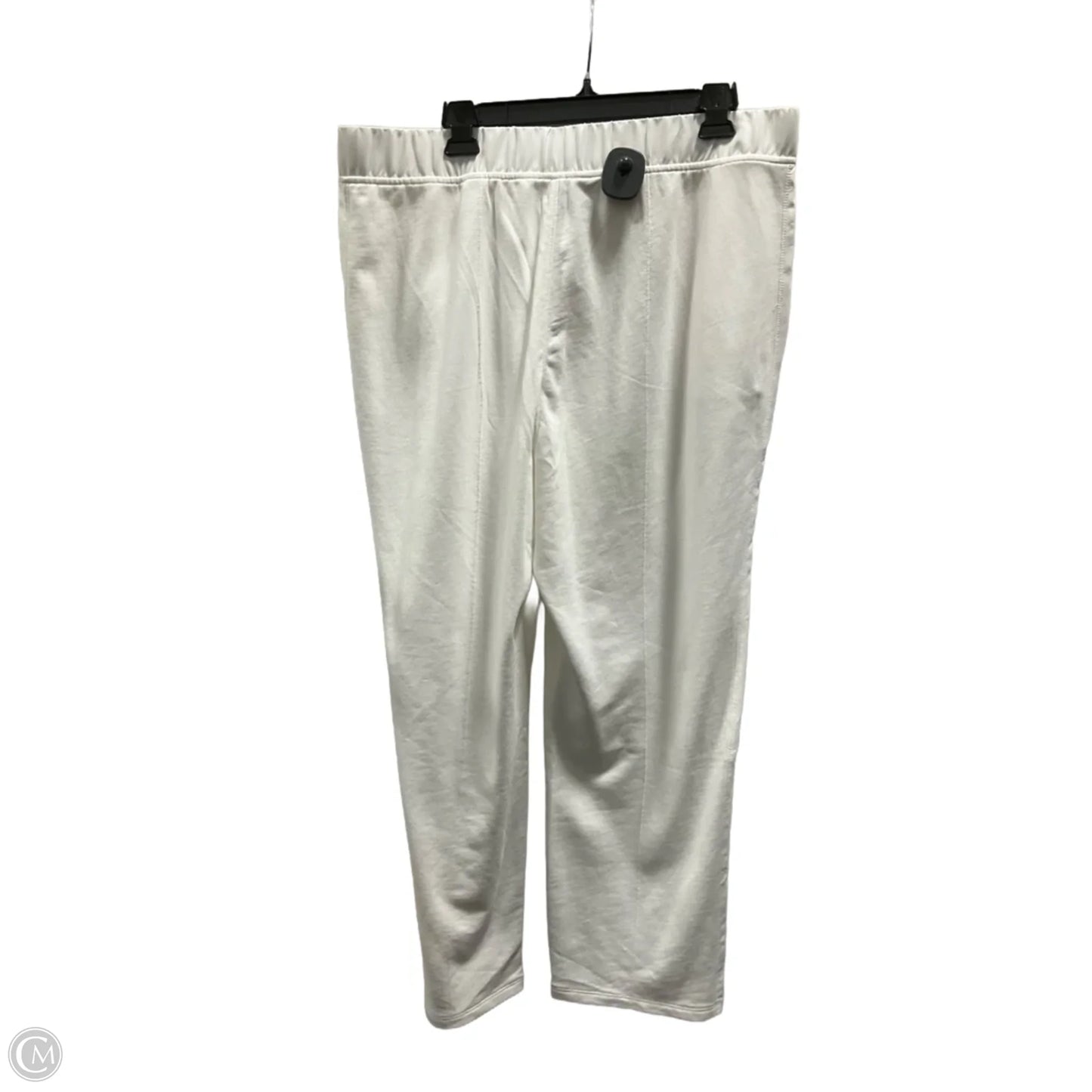 Athletic Pants By Talbots In White, Size: Xl