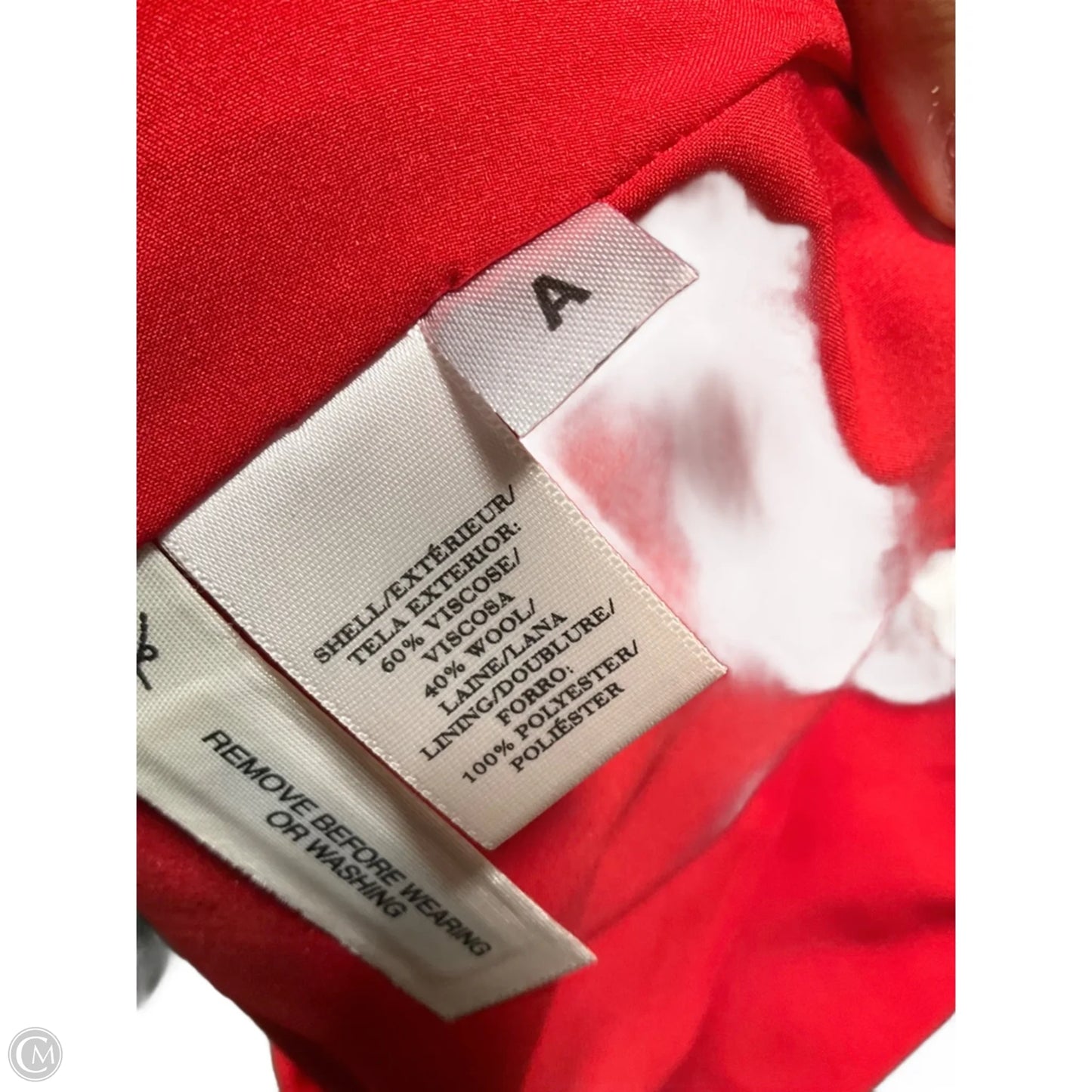 Skirt Mini & Short By Ann Taylor In Red, Size: 12