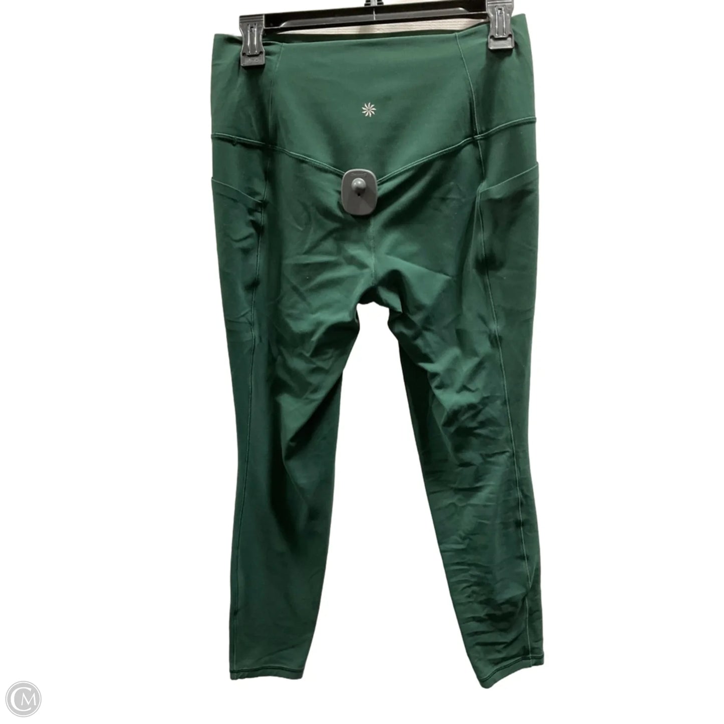 Athletic Leggings By Athleta In Green, Size: M