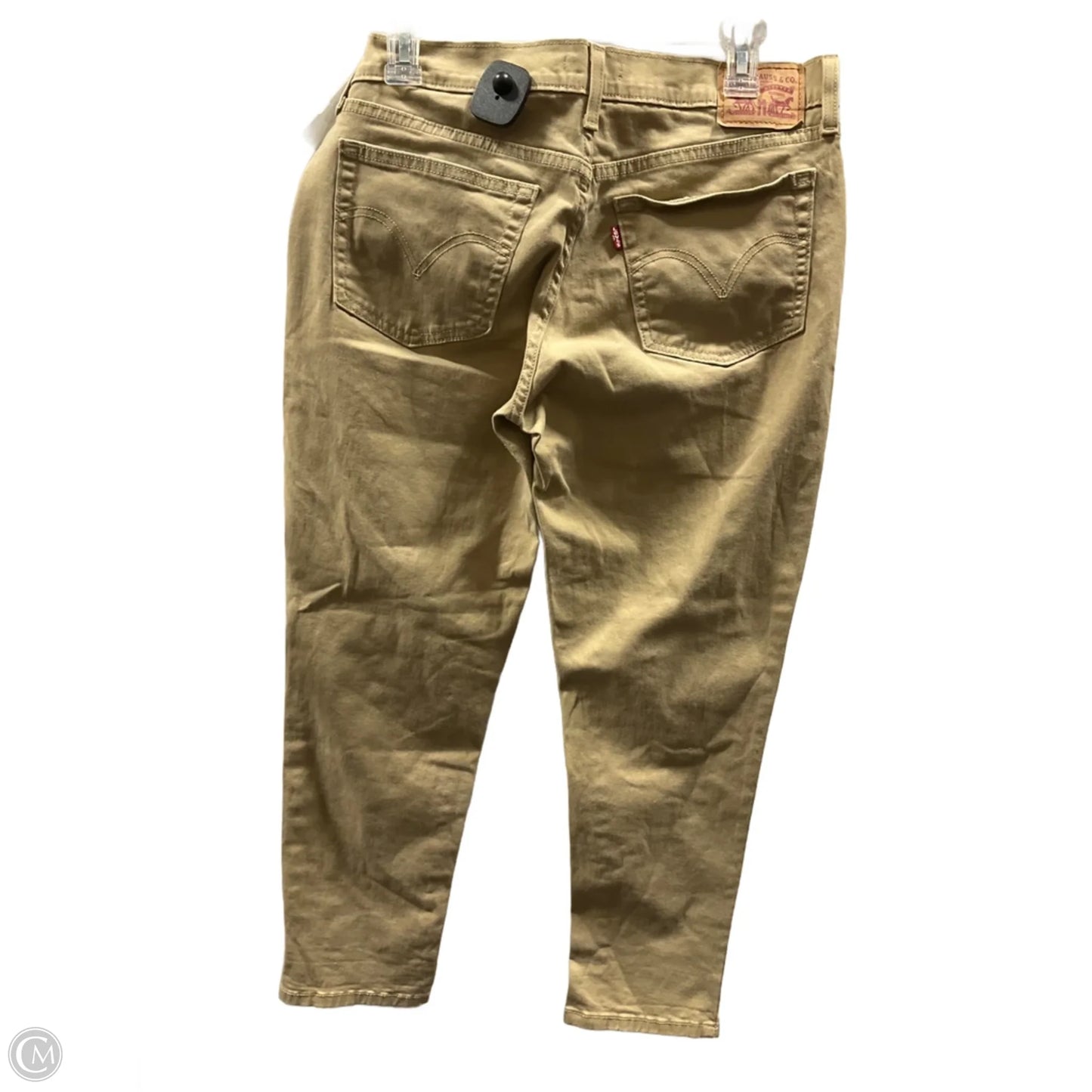 Jeans Boot Cut By Levis In Tan, Size: L