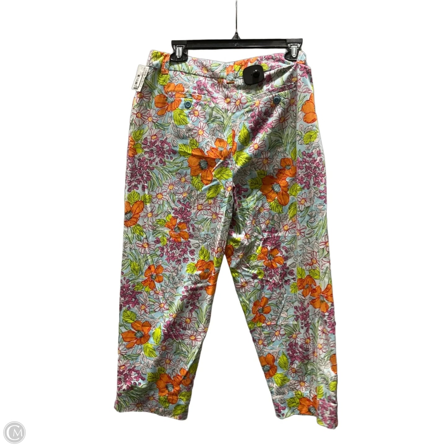 Pants Dress By Talbots In Floral Print, Size: 8