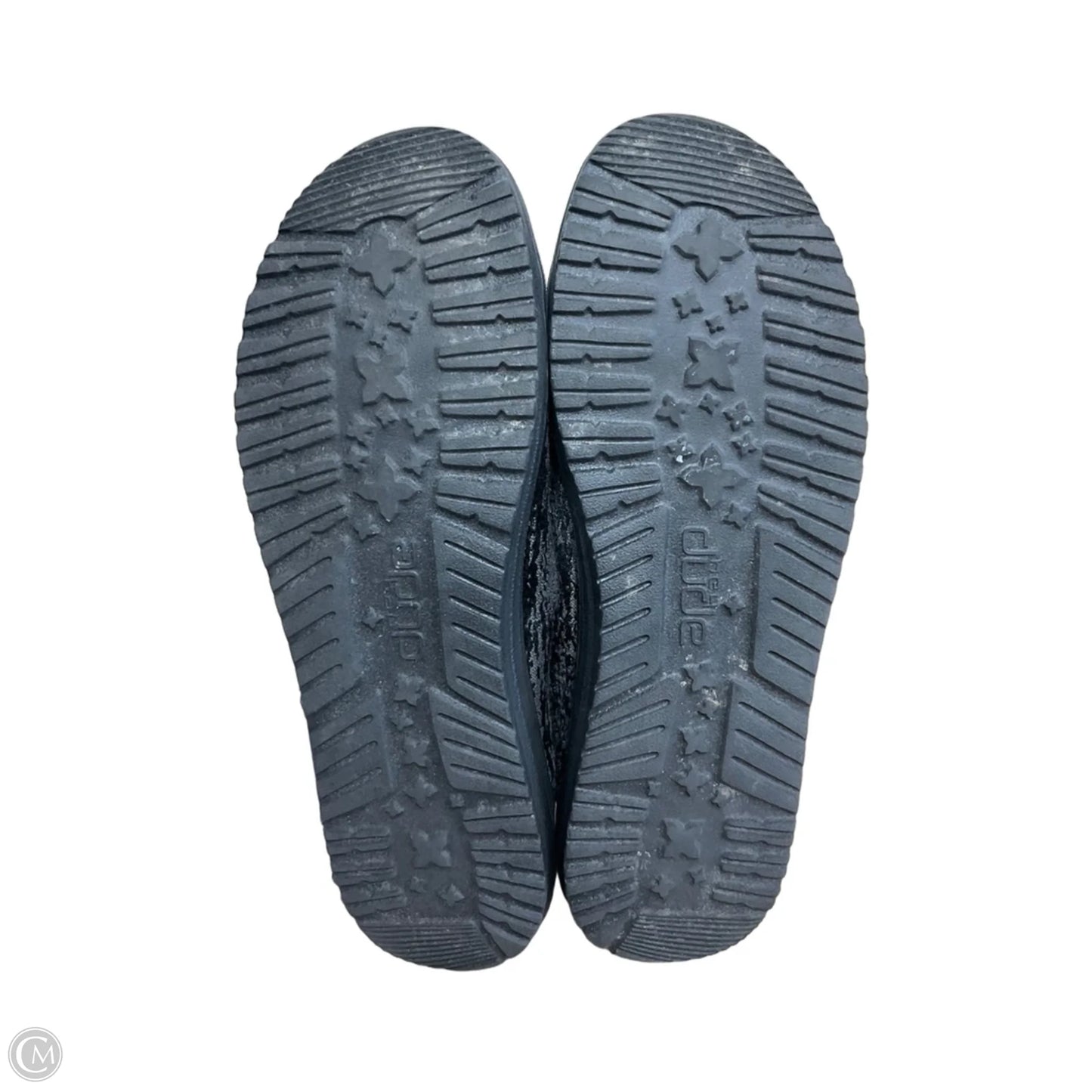 Shoes Flats By Hey Dude In Grey, Size: 7