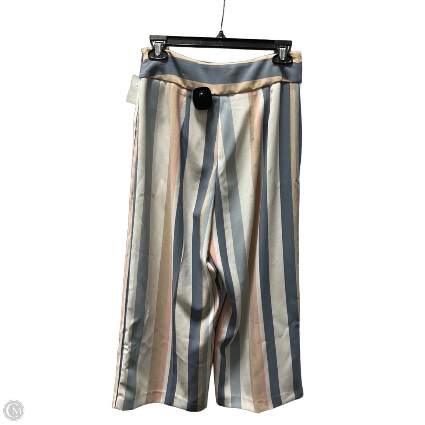Pants Wide Leg By Express In Striped Pattern, Size: 4
