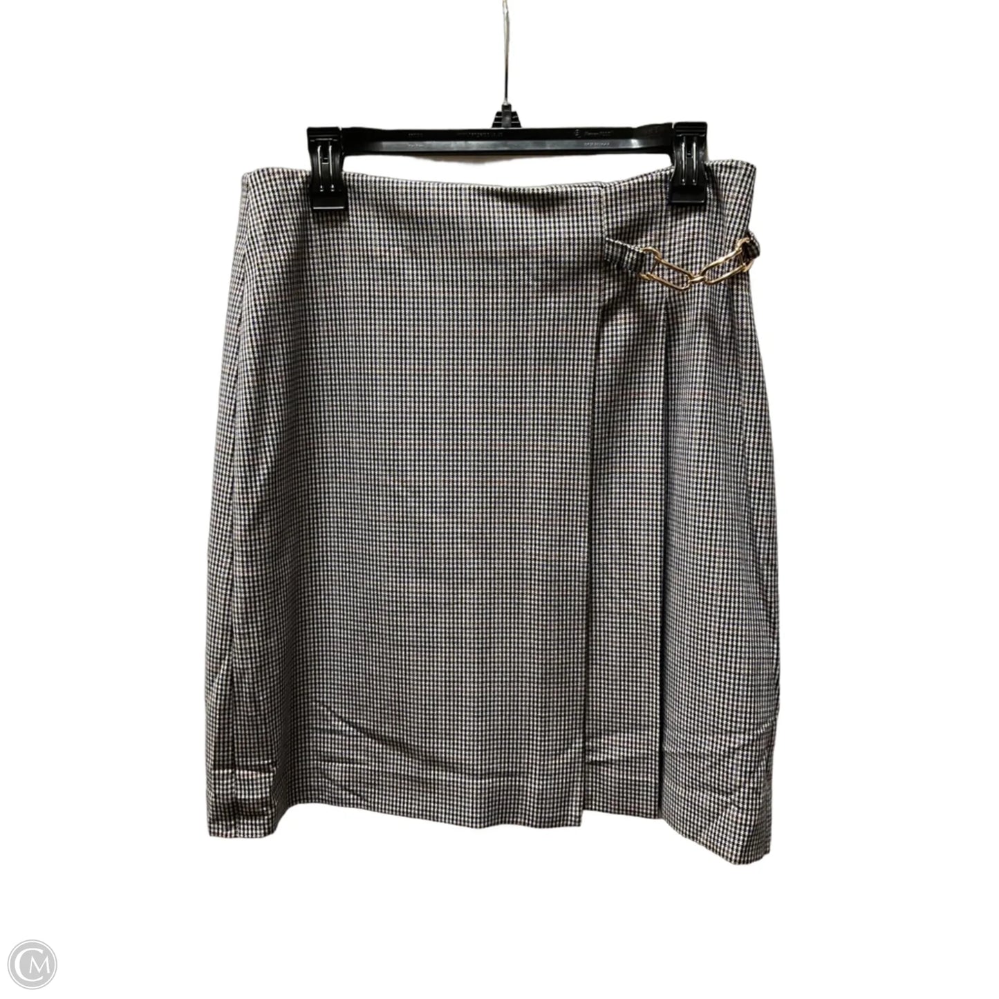 Skort By Ann Taylor In Blue & Brown, Size: 4