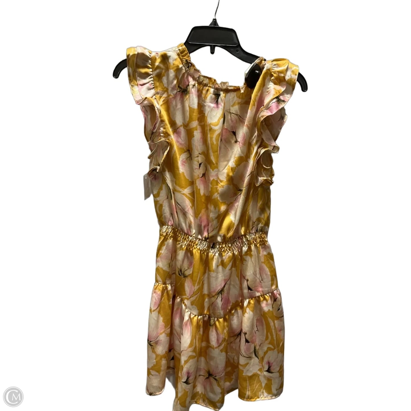 Dress Casual Midi By Steve Madden In Yellow, Size: S