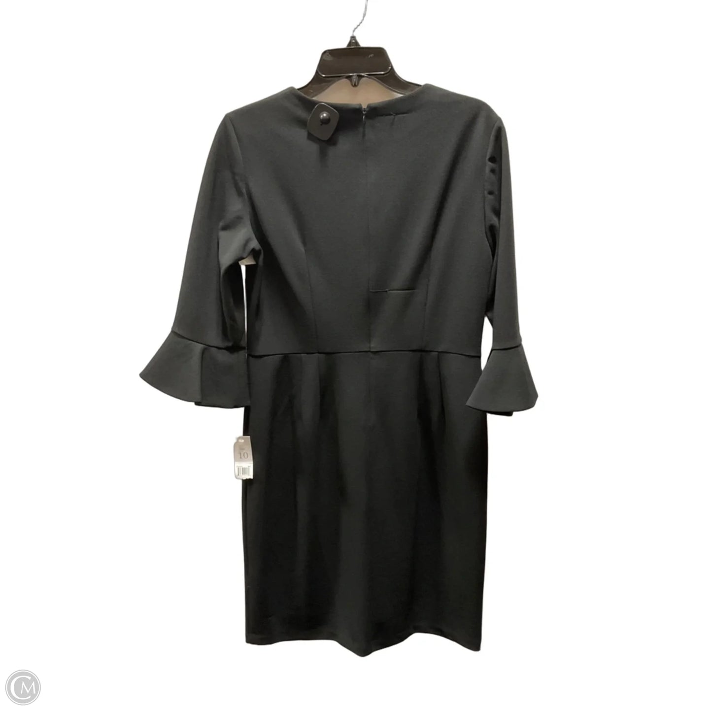 Dress Casual Midi By Donna Morgan In Black, Size: 10