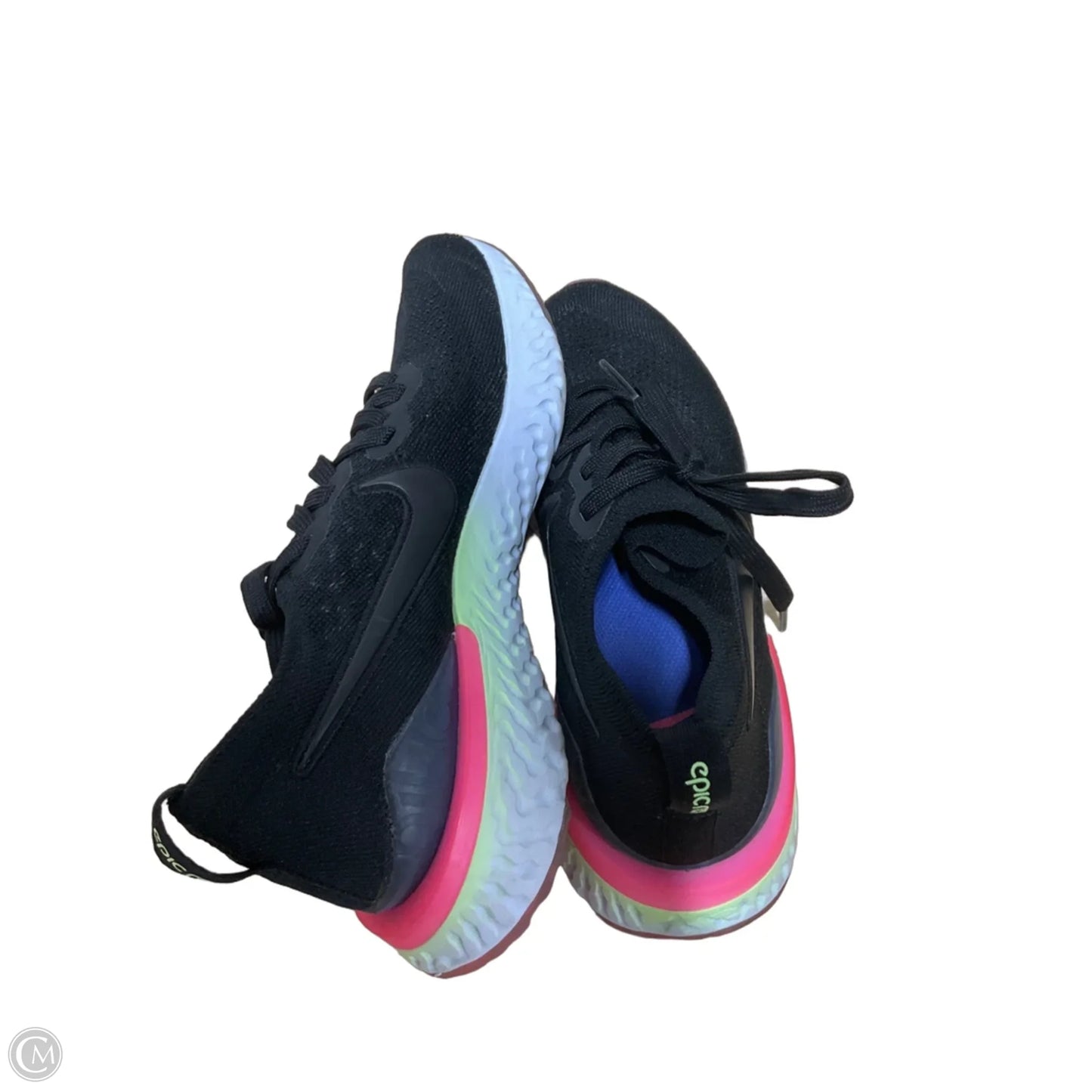 Shoes Athletic By Nike In Black, Size: 8