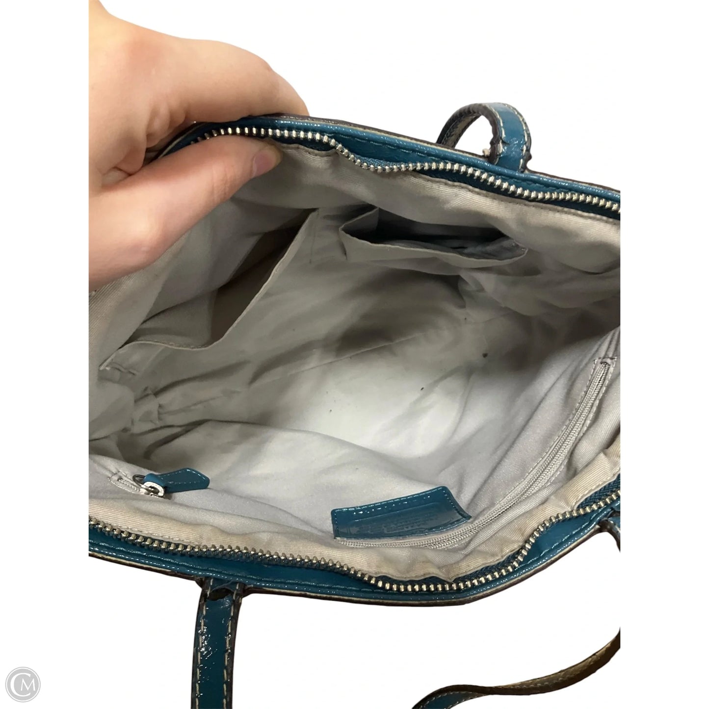 Handbag Designer By Coach, Size: Medium