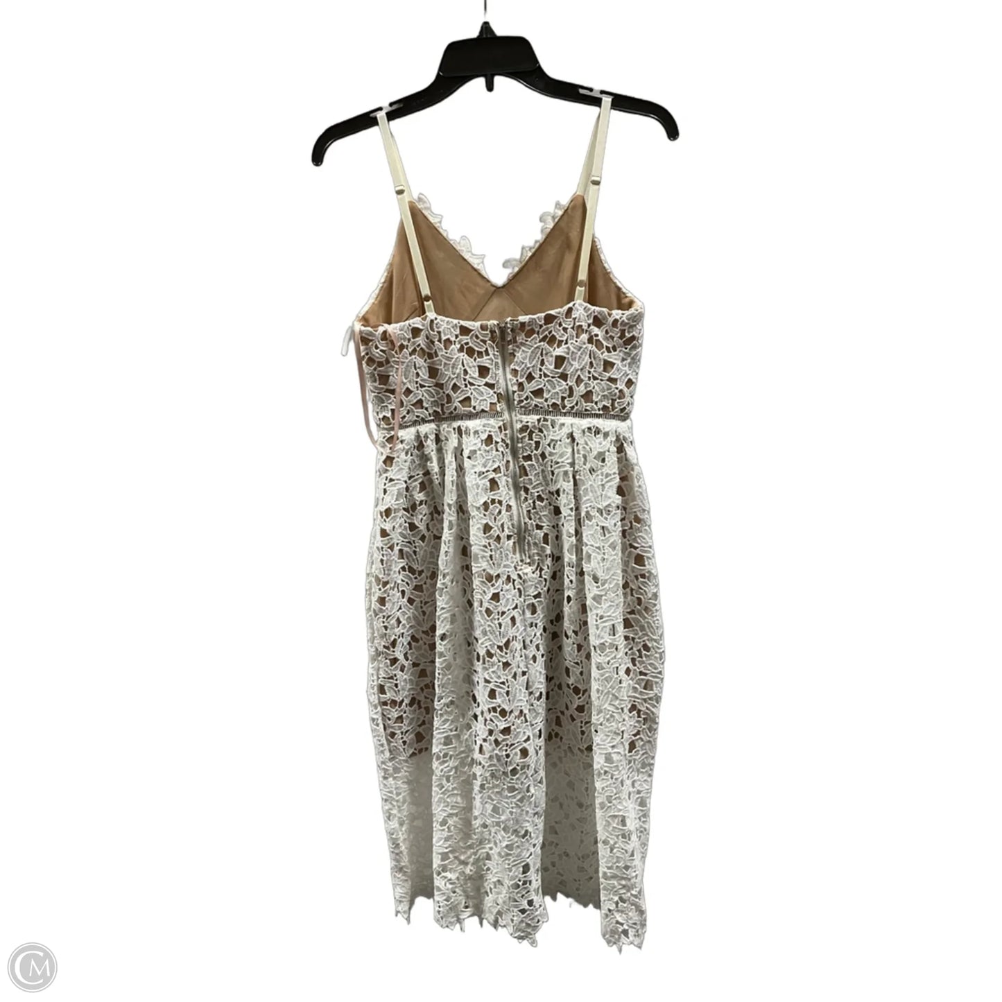 Dress Party Midi By Entro In Cream, Size: S
