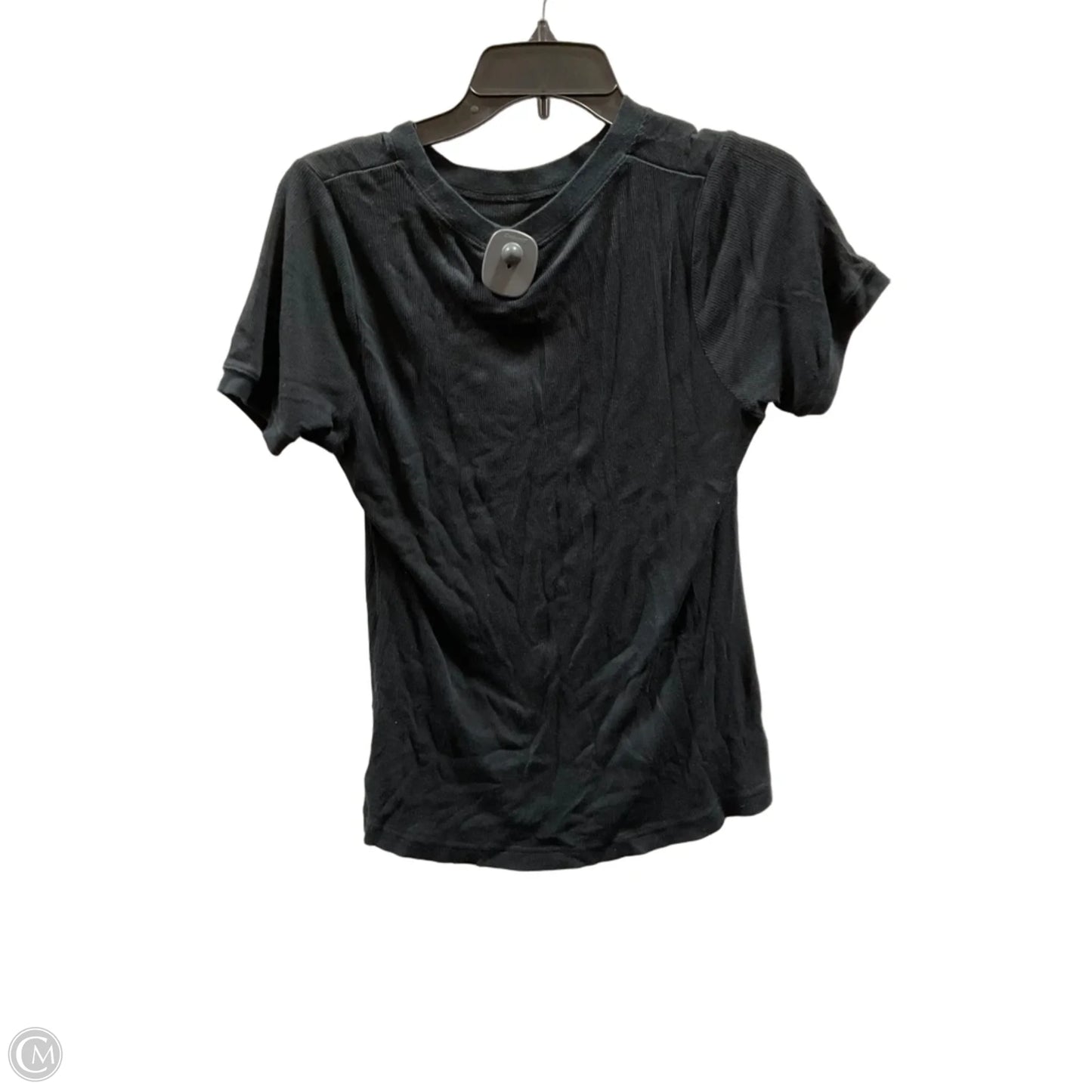 Athletic Top Short Sleeve By Nike Apparel In Black, Size: L