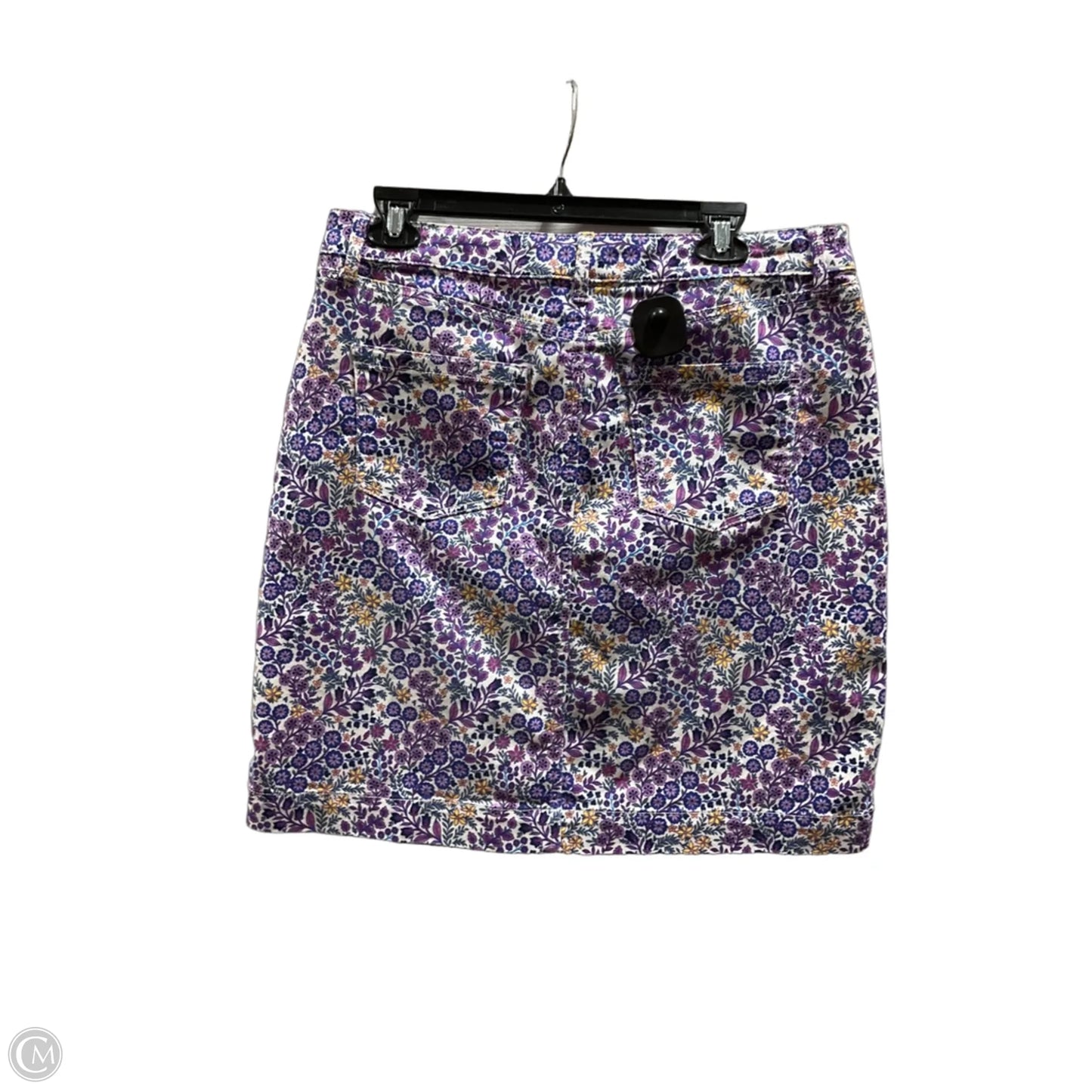 Skirt Midi By Talbots In Floral Print, Size: 10
