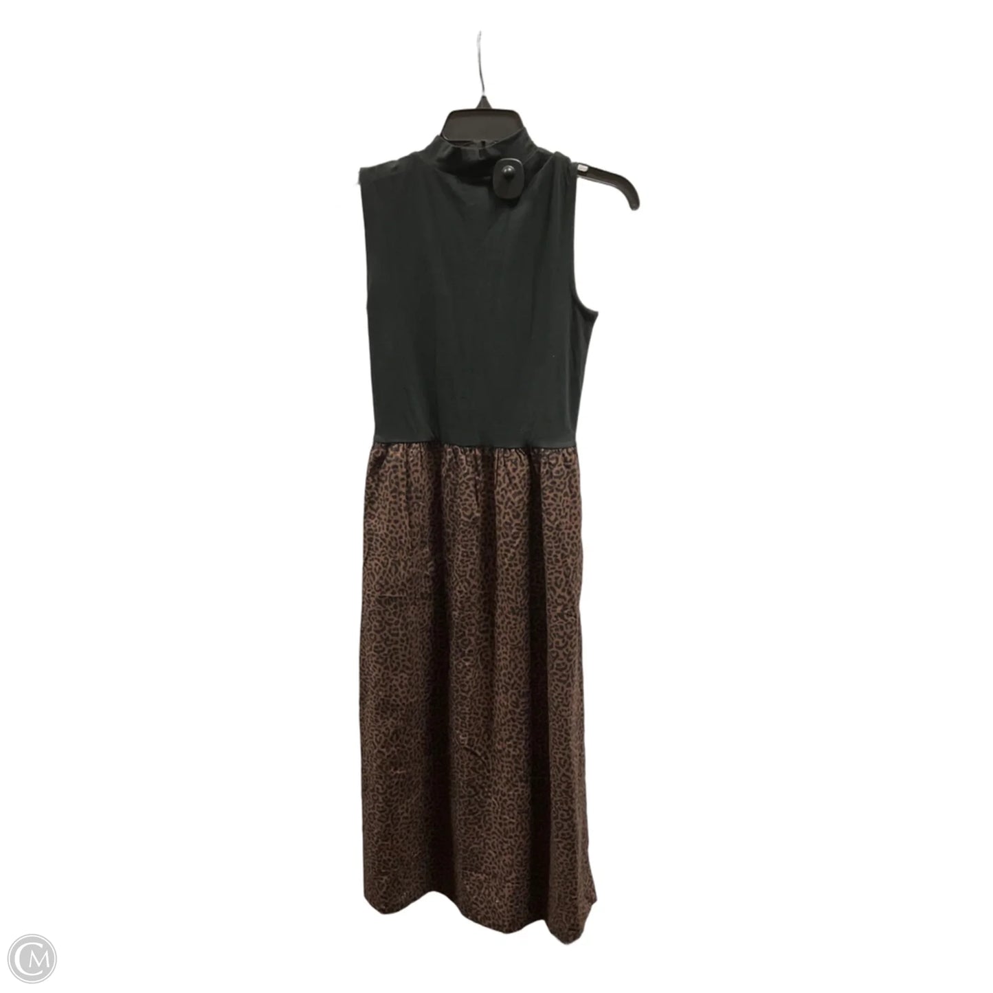 Dress Casual Midi By J. Crew In Leopard Print, Size: S
