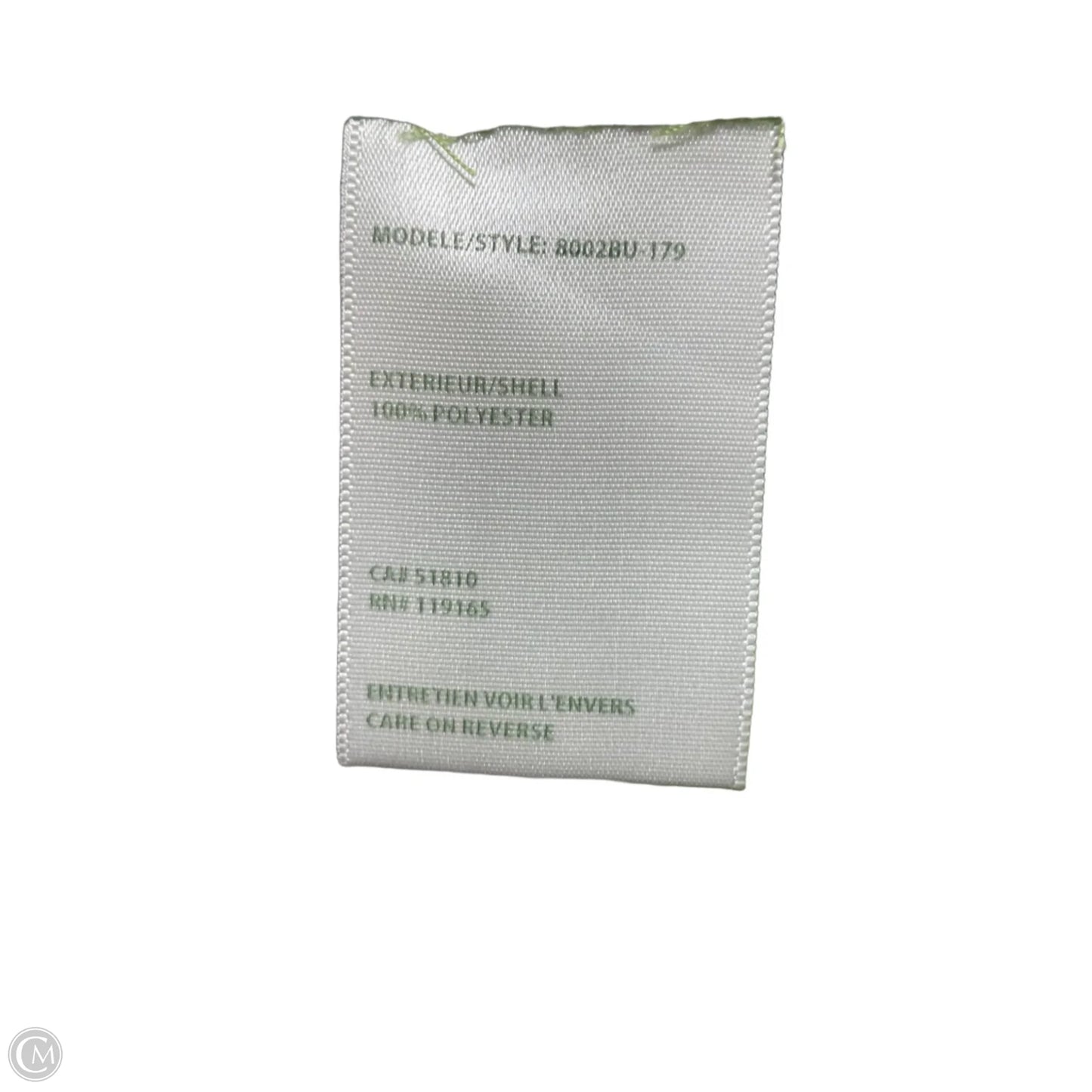Jacket Other By Cmf In Green, Size: 16