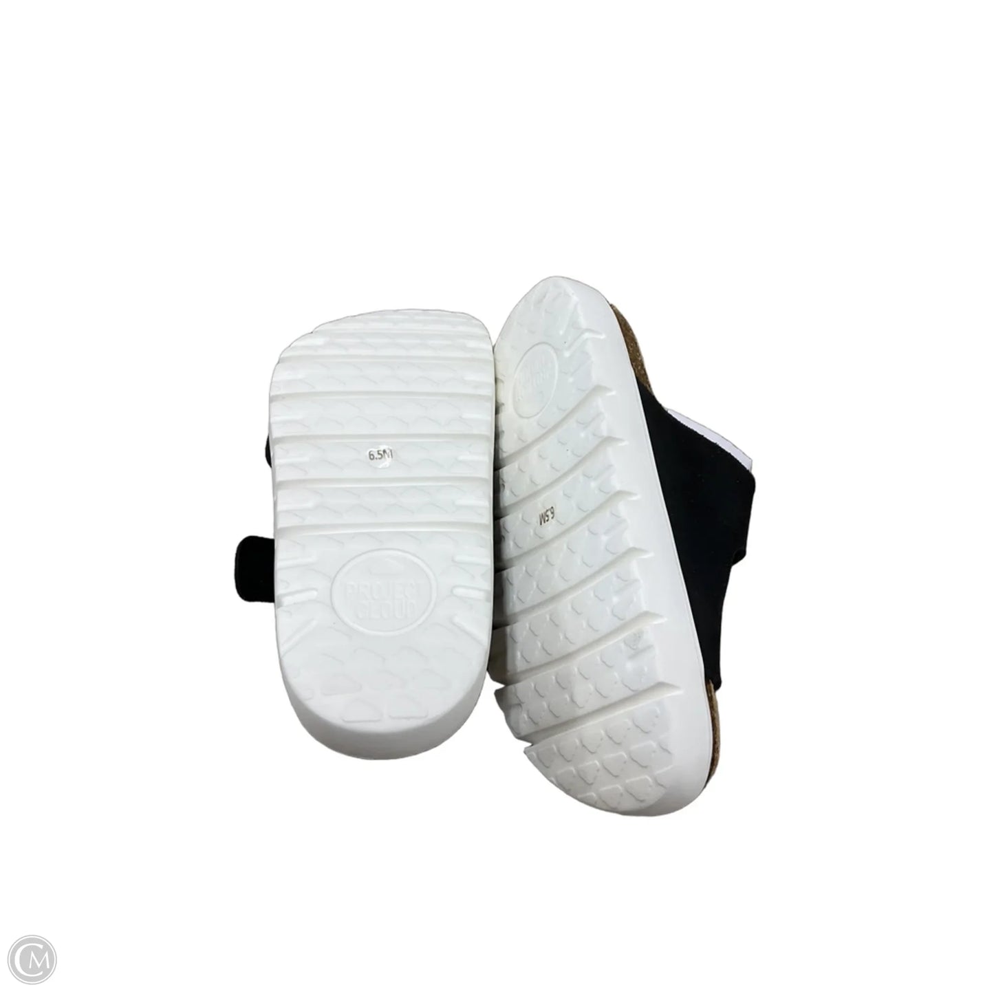 Sandals Flats By Cmf In Black, Size: 6.5