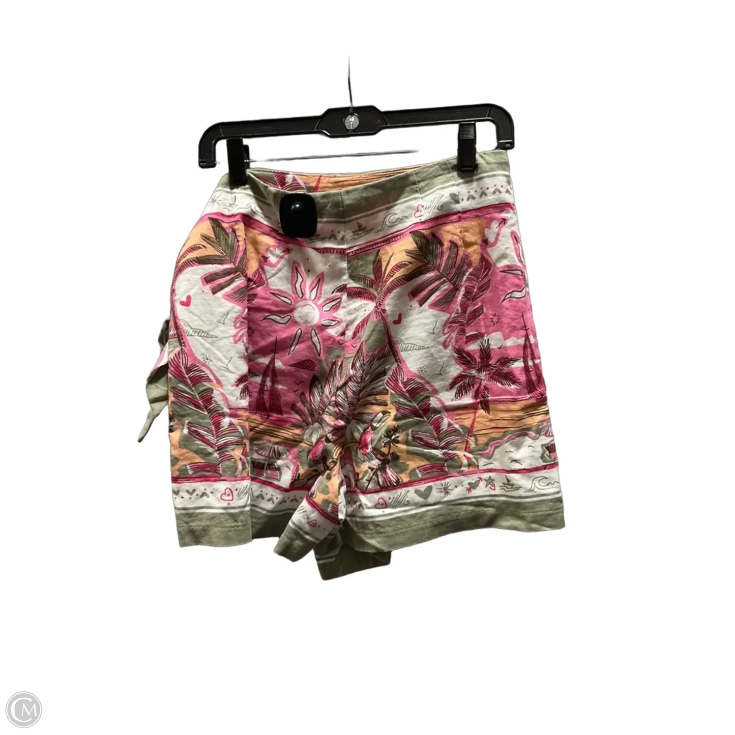 Shorts By Loft In Green & Pink, Size: 6