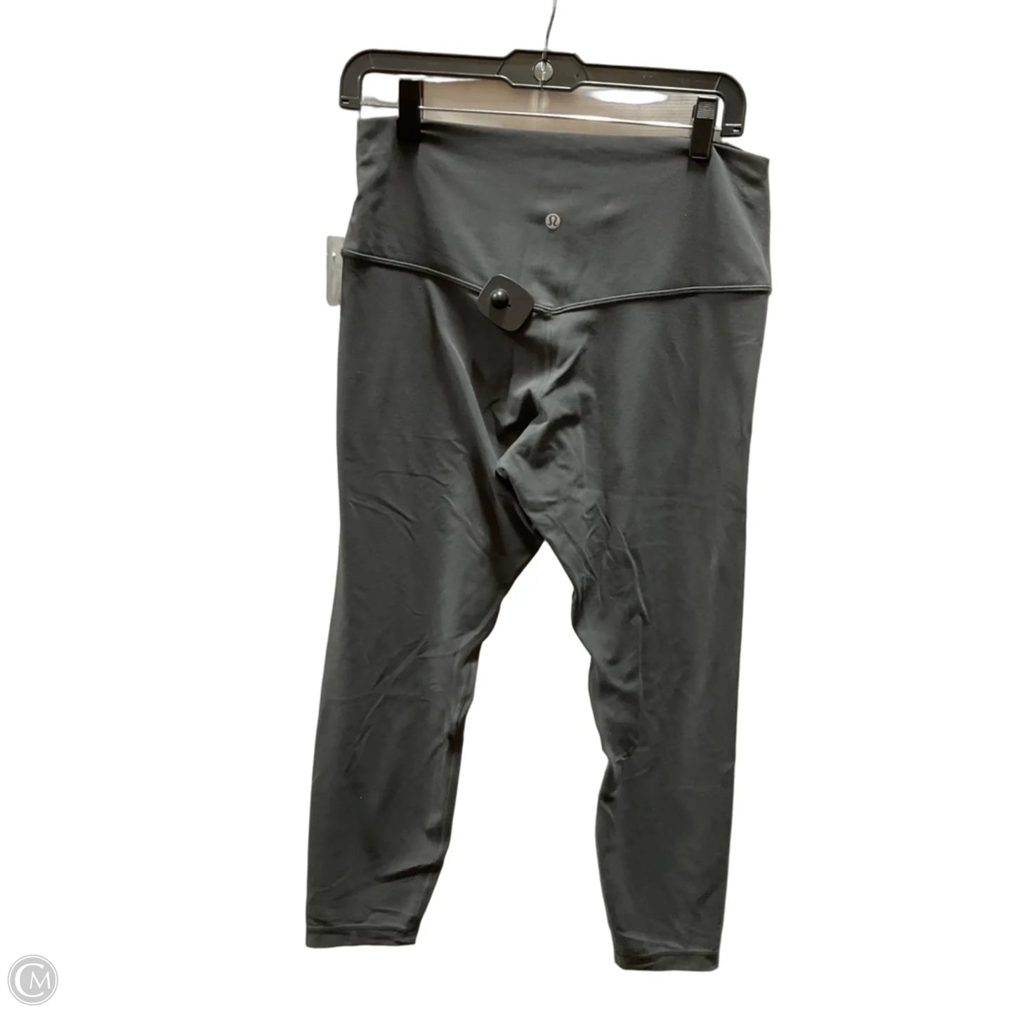 Athletic Leggings By Lululemon In Grey, Size: 12