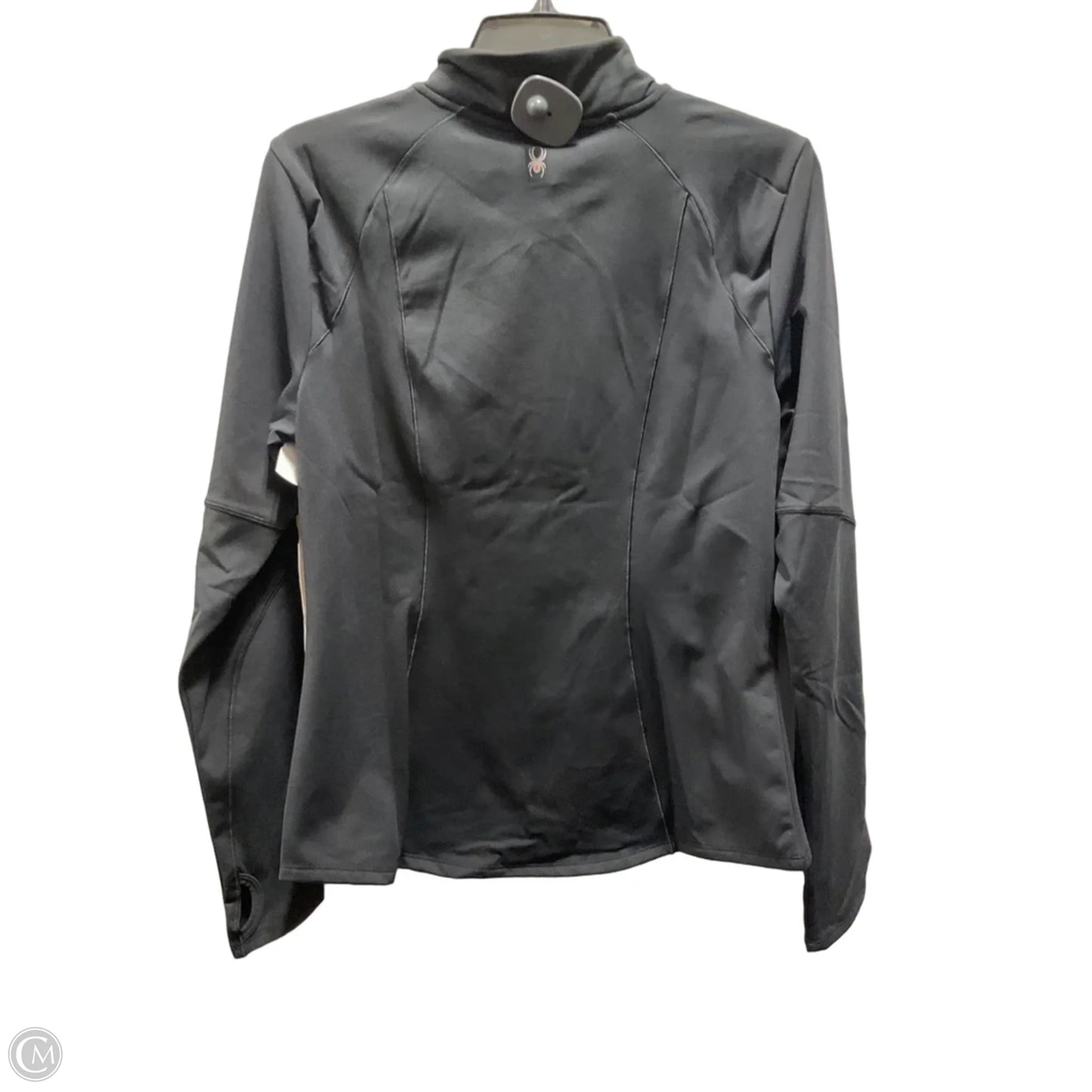 Athletic Jacket By Spyder In Black, Size: L