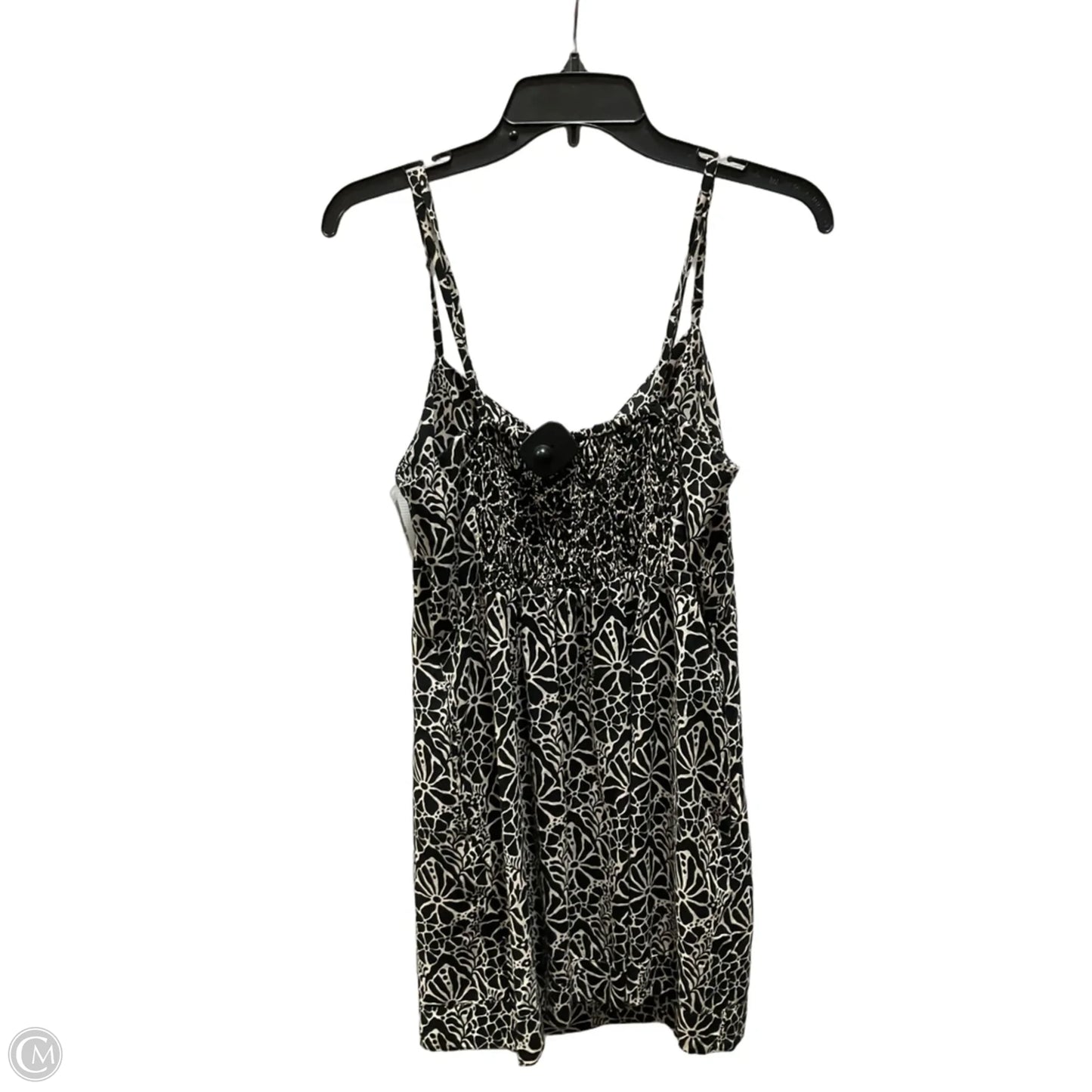 Dress Casual Short By Cma In Black & Cream, Size: L